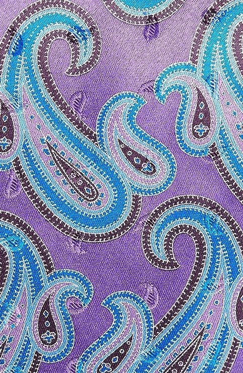 Ermenegildo Zegna Ermenegildo Zegna Paisley Silk Tie, Size Regular - Purple Size ONE SIZE - 2 Thumbnail