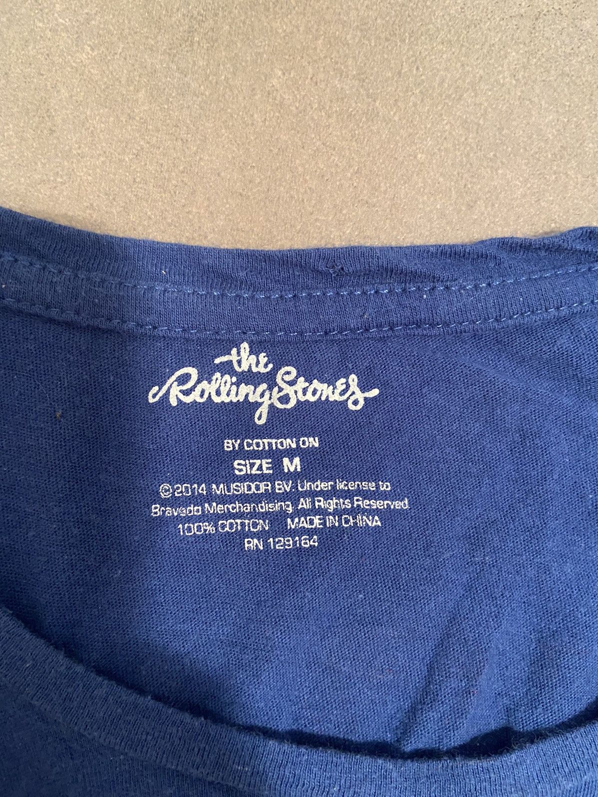 The Rolling Stones The ROLLING STONES 50 yers sleeve less t Shirt Size US M / EU 48-50 / 2 - 7 Thumbnail