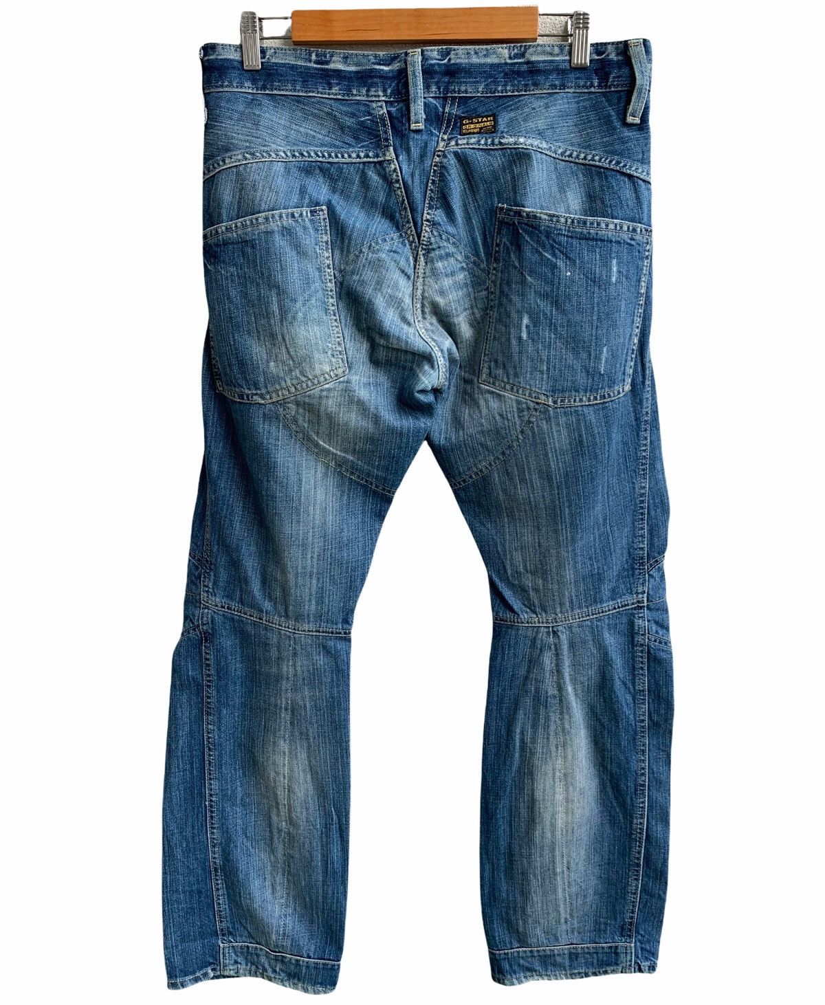 G-Star Distressed G Star Raw Original Denim jeans Size US 34 / EU 50 - 2 Thumbnail