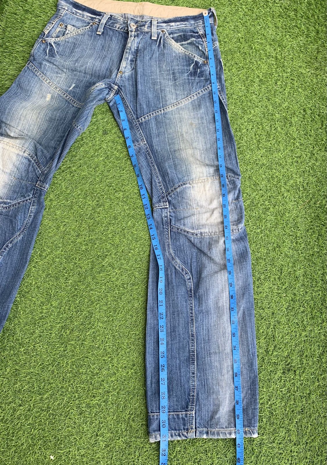 G-Star Distressed G Star Raw Original Denim jeans Size US 34 / EU 50 - 15 Thumbnail