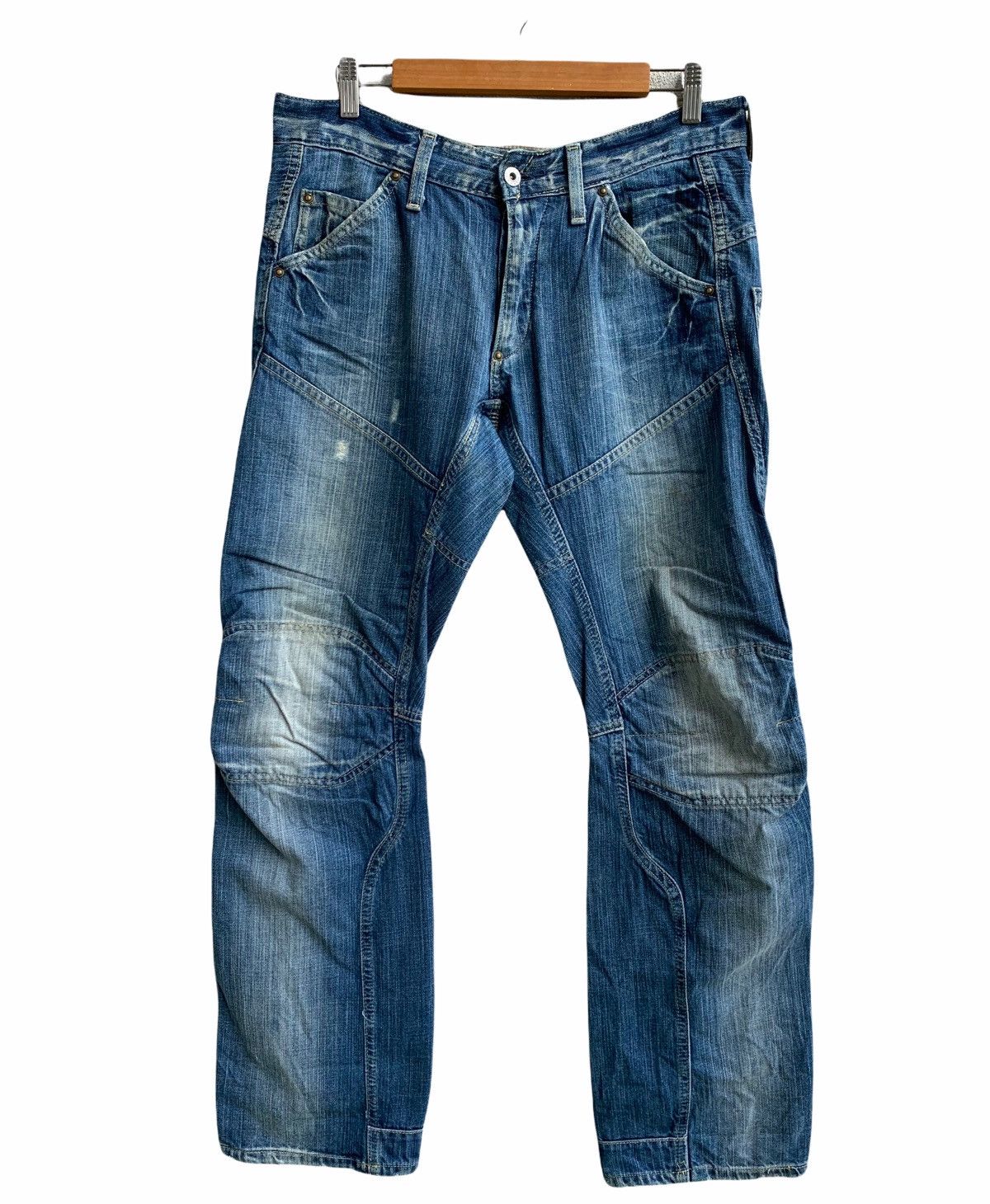 G-Star Distressed G Star Raw Original Denim jeans Size US 34 / EU 50 - 1 Thumbnail