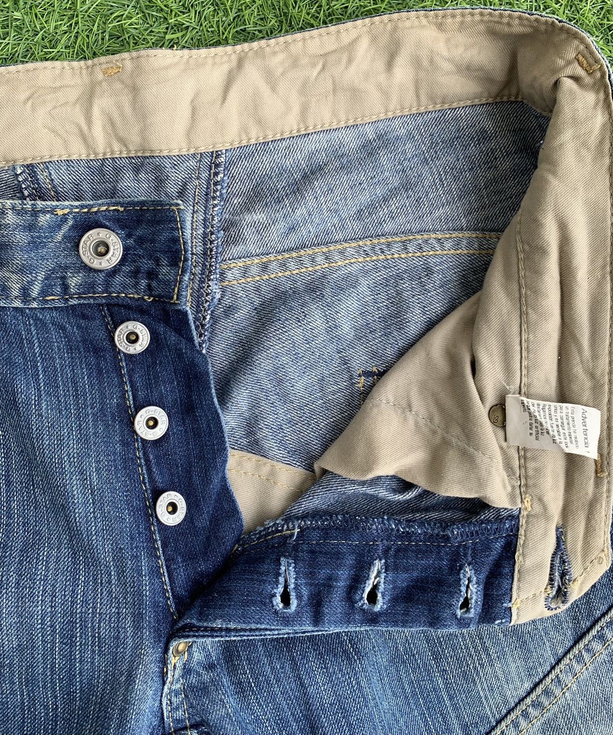 G-Star Distressed G Star Raw Original Denim jeans Size US 34 / EU 50 - 13 Thumbnail