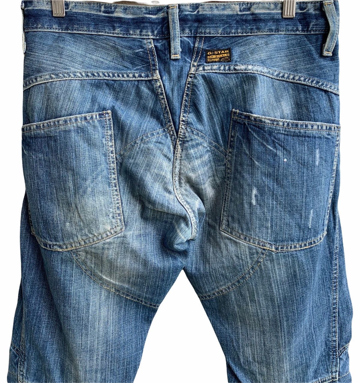 G-Star Distressed G Star Raw Original Denim jeans Size US 34 / EU 50 - 6 Thumbnail