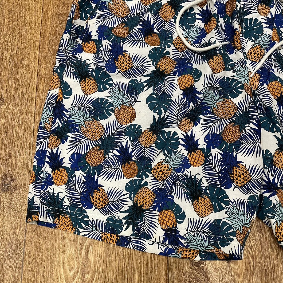 Vintage Vintage 90s All Over Print Baggy Shorts Streetwear Blue 36 Size US 36 / EU 52 - 3 Thumbnail
