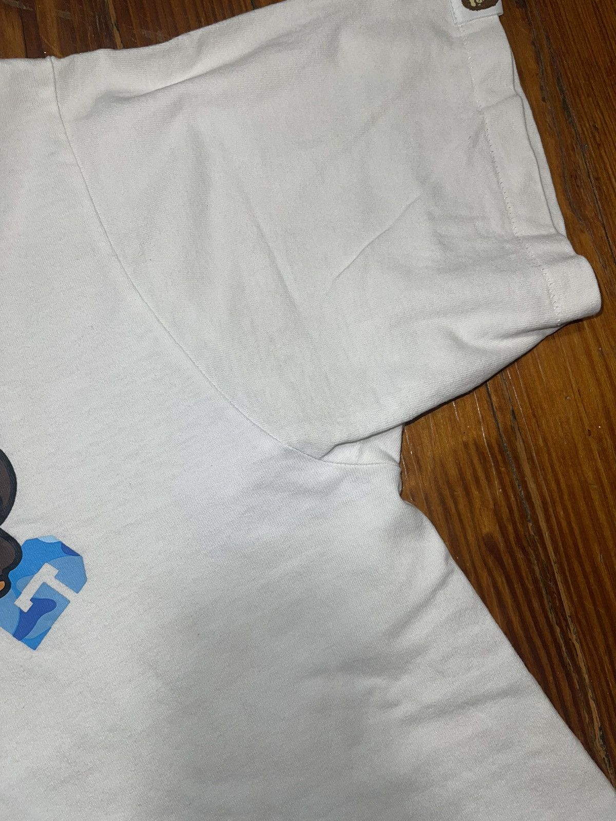Bape Fire Camo Milo College Tee Size US M / EU 48-50 / 2 - 4 Thumbnail