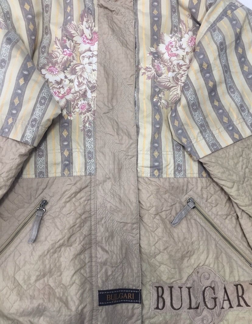 Bvlgari 💥delete today💥Vintage Bvlgari bomber jacket motif flora Size US L / EU 52-54 / 3 - 6 Thumbnail