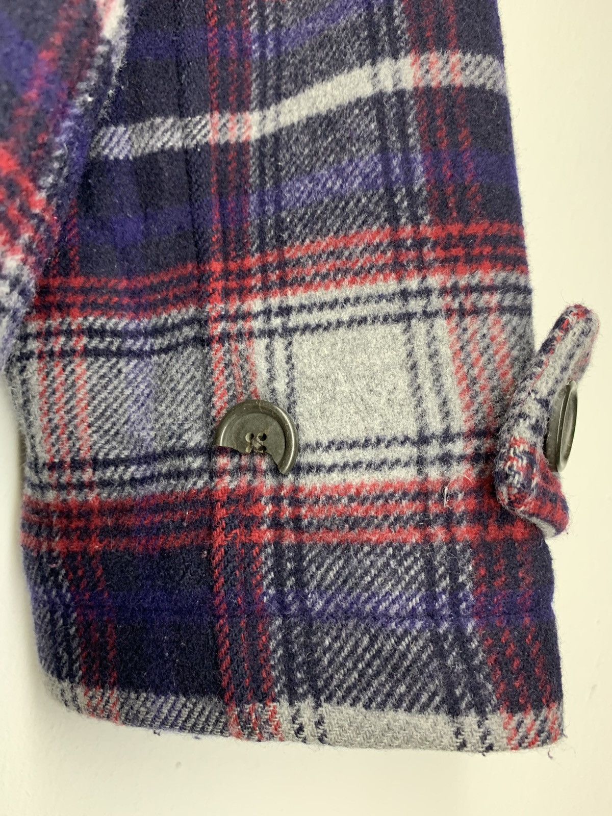 Tommy Hilfiger × Vintage 🔥Tommy Hilfiger Hoodie Trench Coat Checked Winter Jacket Size US M / EU 48-50 / 2 - 5 Thumbnail