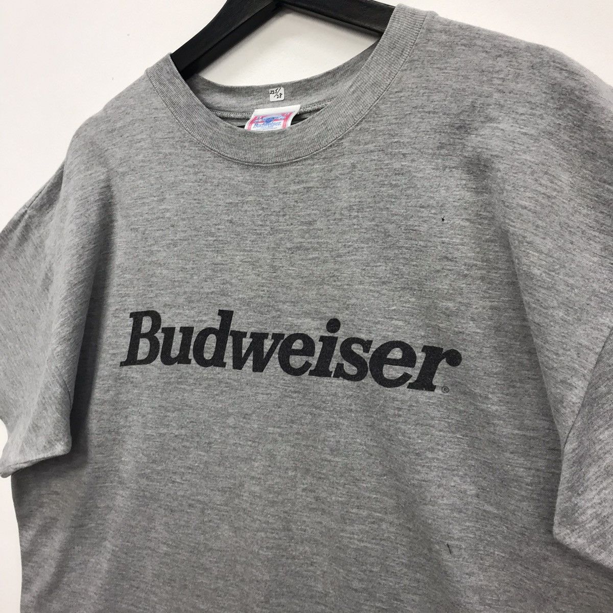 Budweiser × Vintage Rare!! Vintage Budweiser Spellout Tee Size US XXL / EU 58 / 5 - 8 Thumbnail