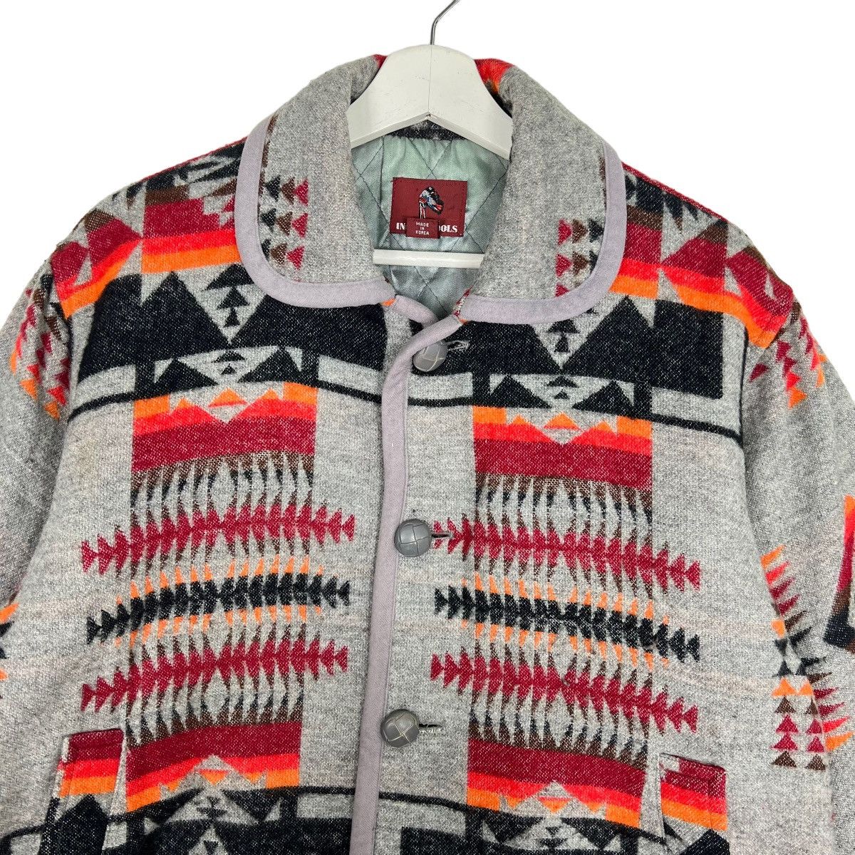 Buzz Rickson's 🔥 INDIAN TOOLS NATIVE MOTIVE AZTEC NAVAJO CROPED JACKET Size US M / EU 48-50 / 2 - 4 Thumbnail