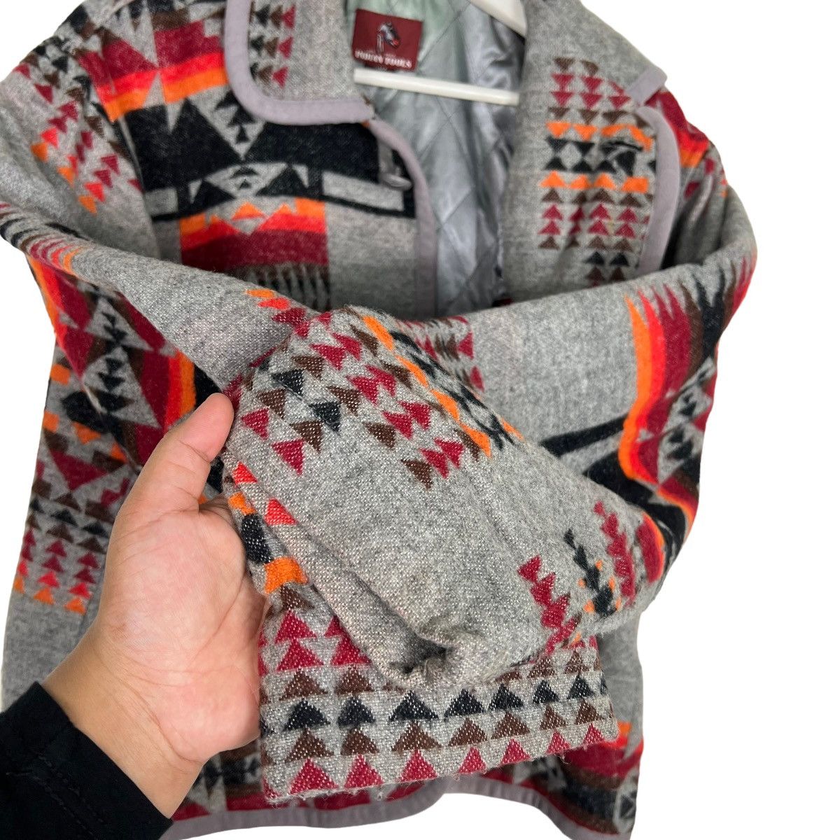 Buzz Rickson's 🔥 INDIAN TOOLS NATIVE MOTIVE AZTEC NAVAJO CROPED JACKET Size US M / EU 48-50 / 2 - 9 Thumbnail