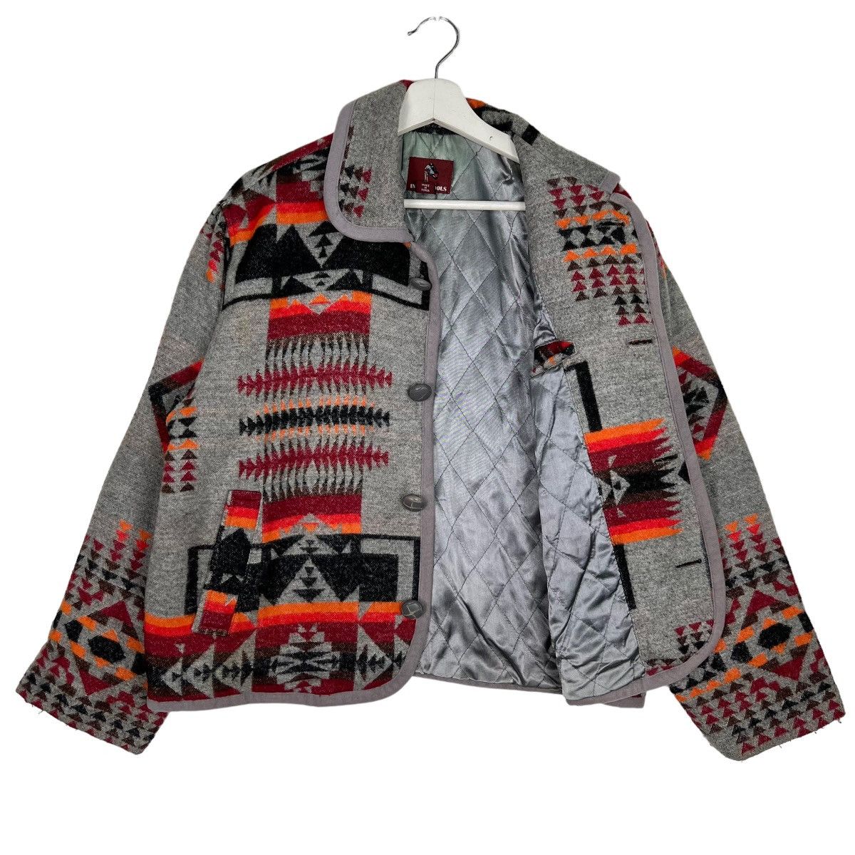 Buzz Rickson's 🔥 INDIAN TOOLS NATIVE MOTIVE AZTEC NAVAJO CROPED JACKET Size US M / EU 48-50 / 2 - 6 Thumbnail