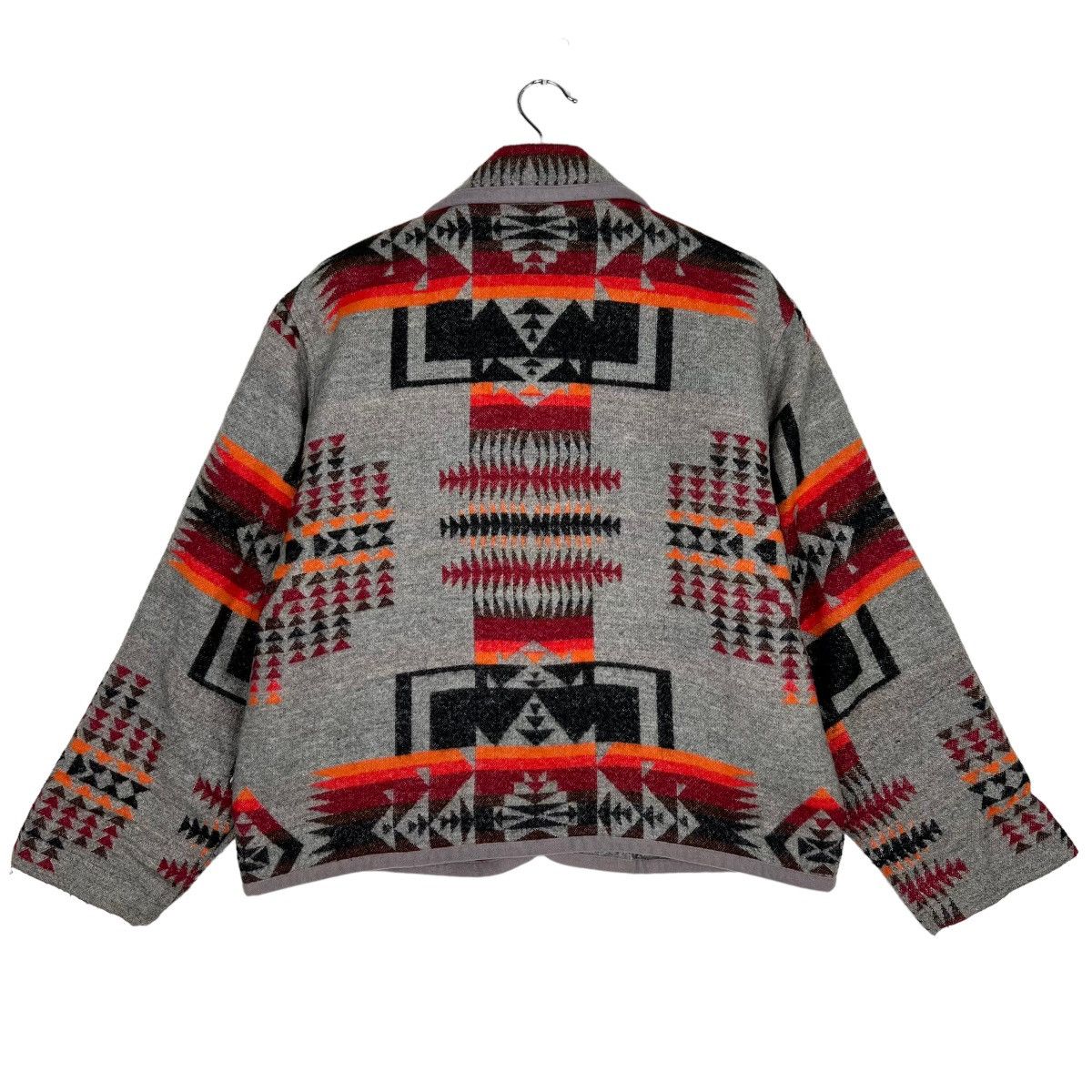 Buzz Rickson's 🔥 INDIAN TOOLS NATIVE MOTIVE AZTEC NAVAJO CROPED JACKET Size US M / EU 48-50 / 2 - 8 Thumbnail