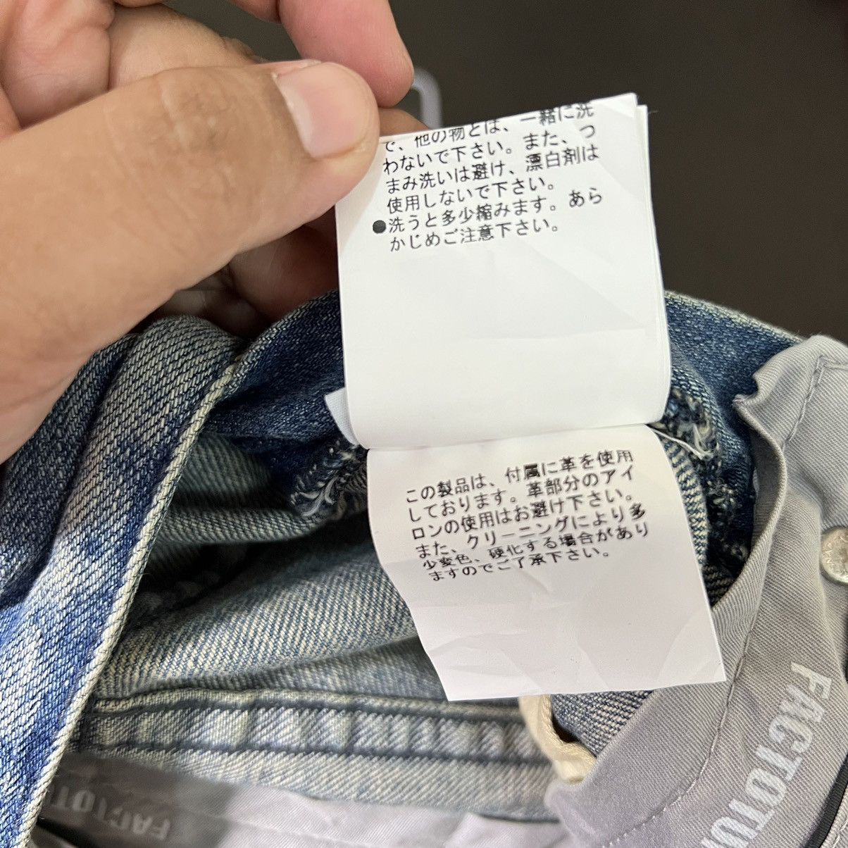 FACTOTUM 🔥 FACTATUM SIDE STAR DENIM Size US 30 / EU 46 - 14 Thumbnail
