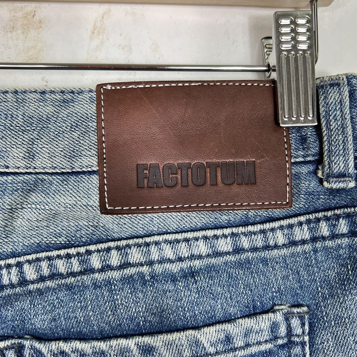 FACTOTUM 🔥 FACTATUM SIDE STAR DENIM Size US 30 / EU 46 - 10 Thumbnail