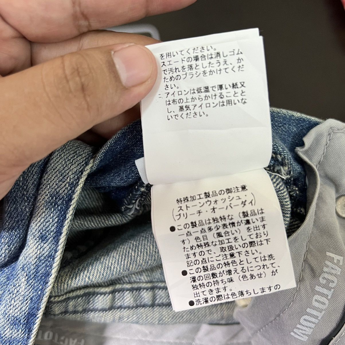 FACTOTUM 🔥 FACTATUM SIDE STAR DENIM Size US 30 / EU 46 - 13 Thumbnail