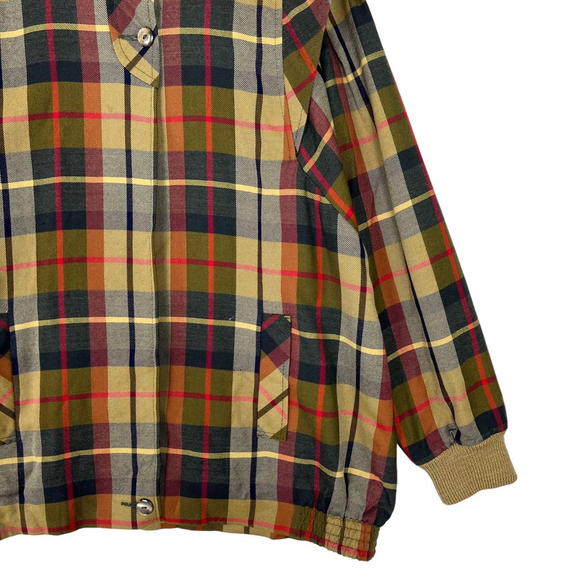 Vintage 🔥 VINTAGE AVOCA CHECK PLAID BOMBER JACKET MADE IN IRELAND Size US XL / EU 56 / 4 - 4 Thumbnail