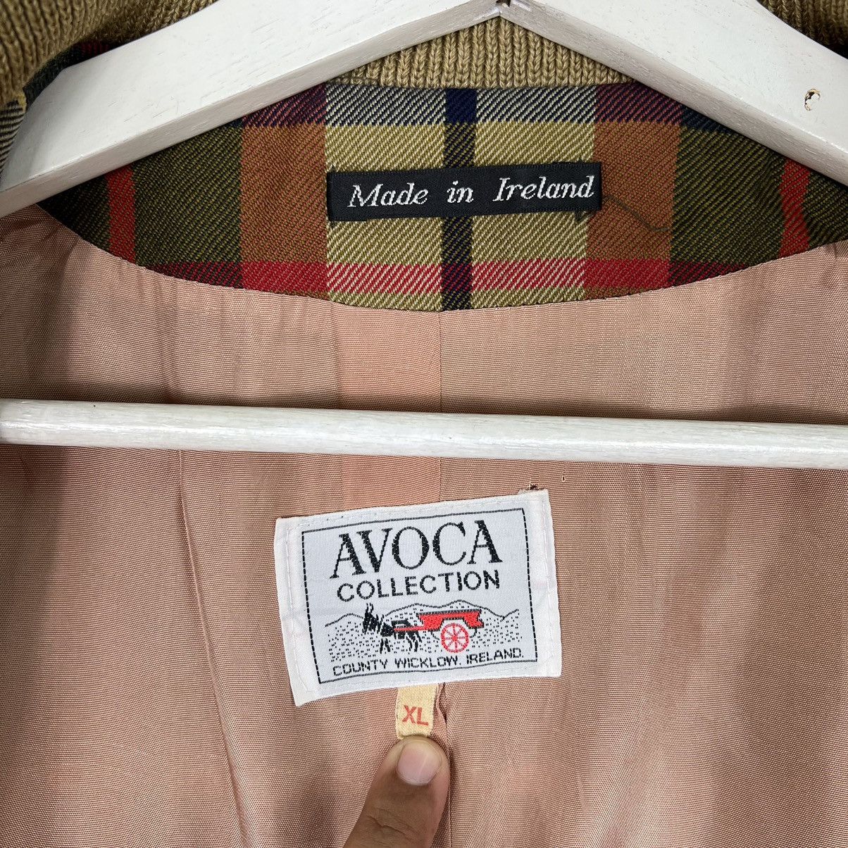 Vintage 🔥 VINTAGE AVOCA CHECK PLAID BOMBER JACKET MADE IN IRELAND Size US XL / EU 56 / 4 - 10 Thumbnail
