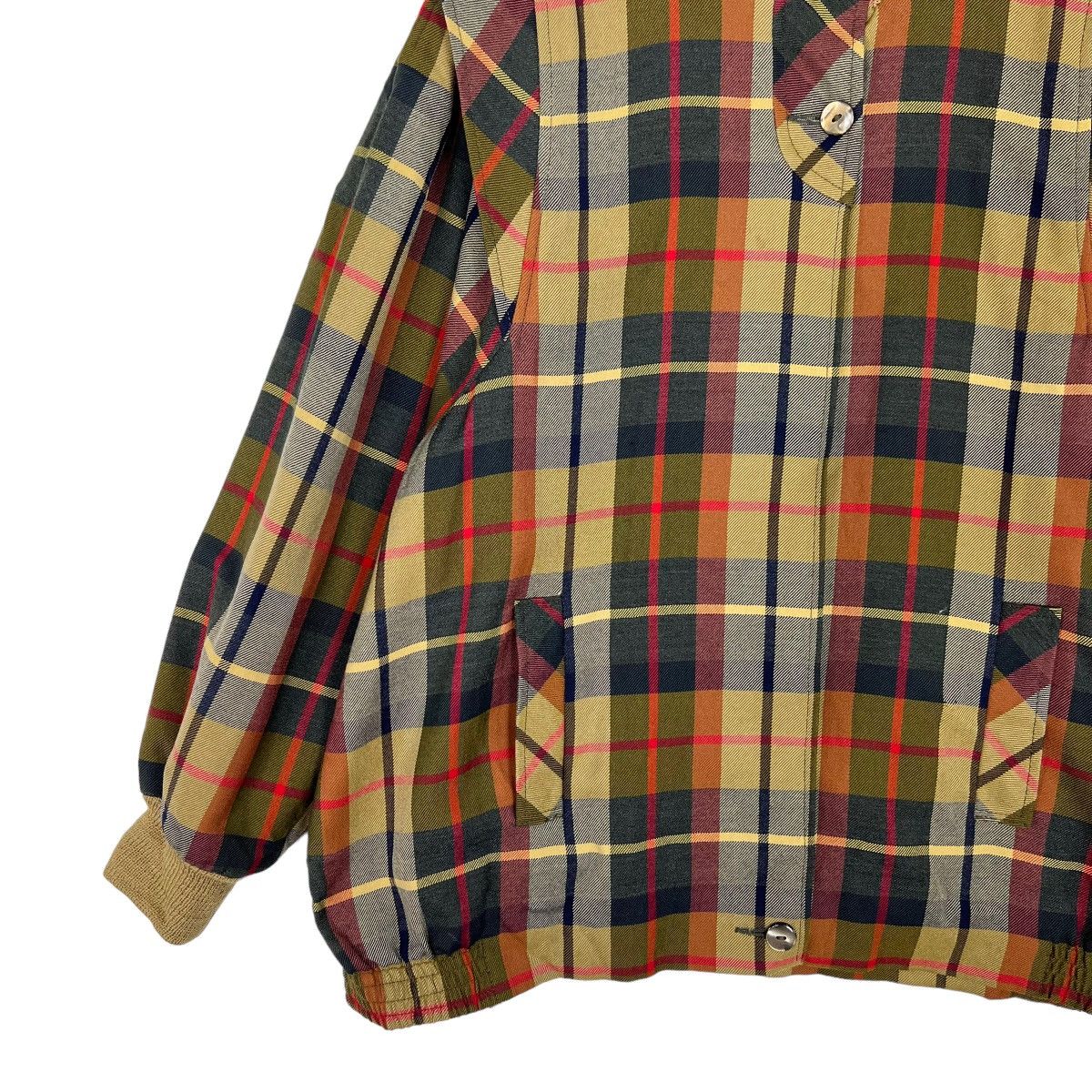 Vintage 🔥 VINTAGE AVOCA CHECK PLAID BOMBER JACKET MADE IN IRELAND Size US XL / EU 56 / 4 - 2 Thumbnail