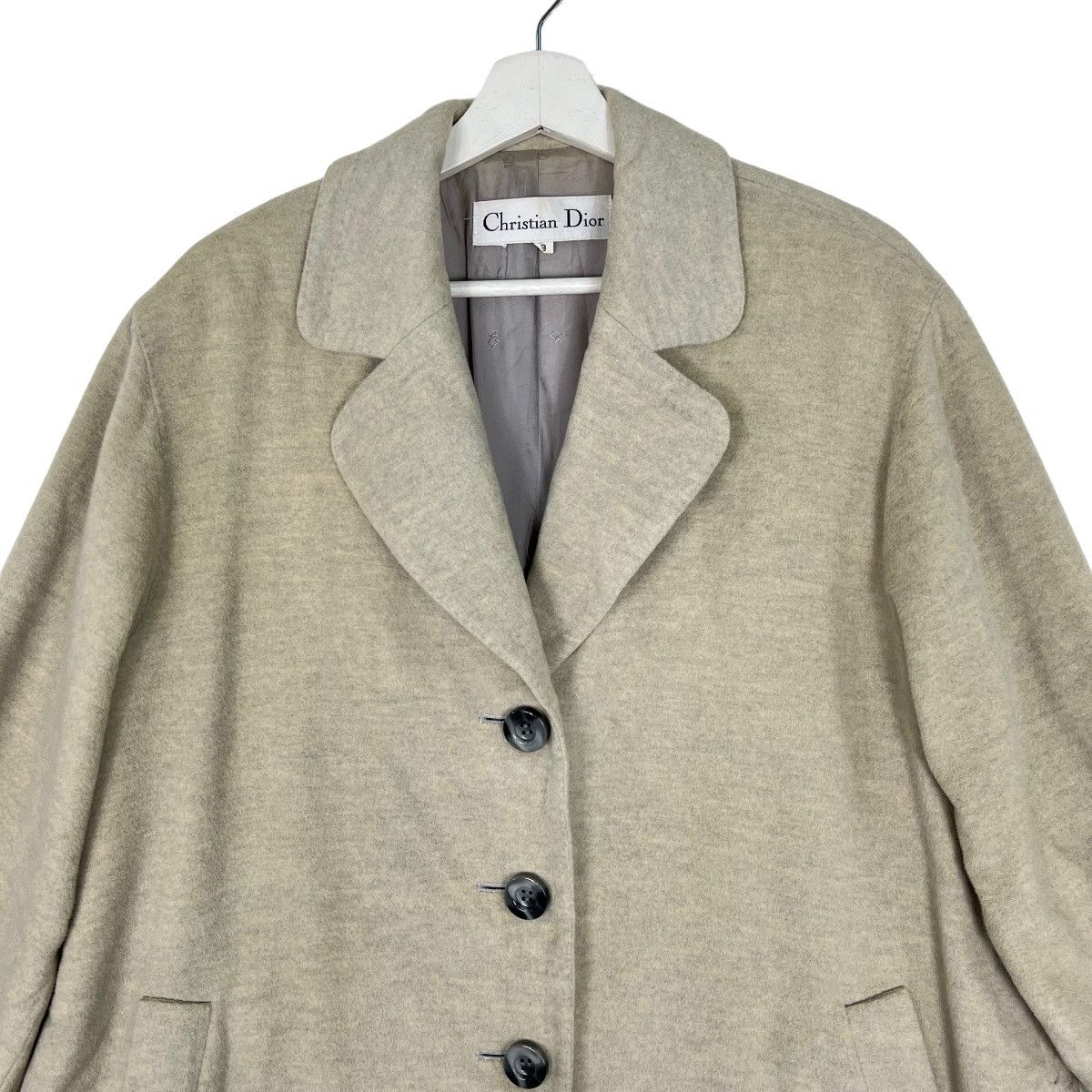Christian Dior Monsieur 🔥 VINTAGE CHRISTIAN DIOR WOOL COAT Size US M / EU 48-50 / 2 - 4 Thumbnail