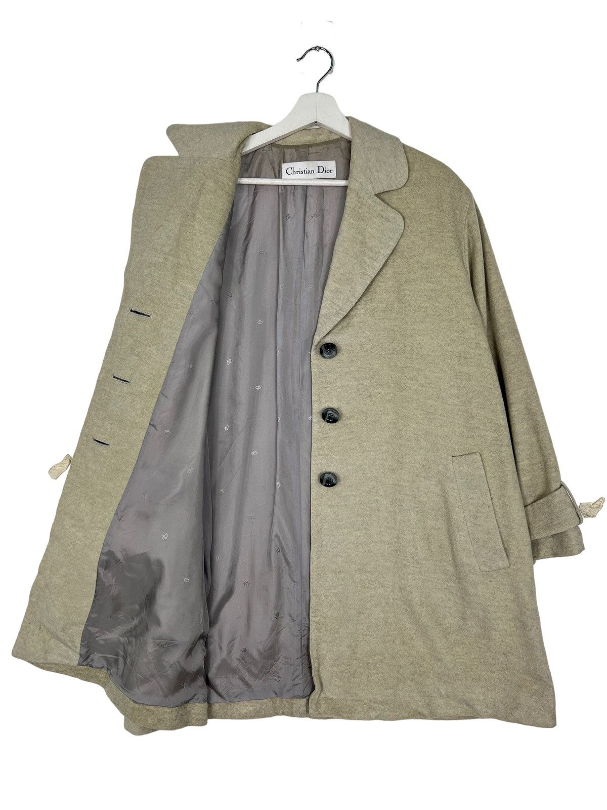 Christian Dior Monsieur 🔥 VINTAGE CHRISTIAN DIOR WOOL COAT Size US M / EU 48-50 / 2 - 1 Thumbnail