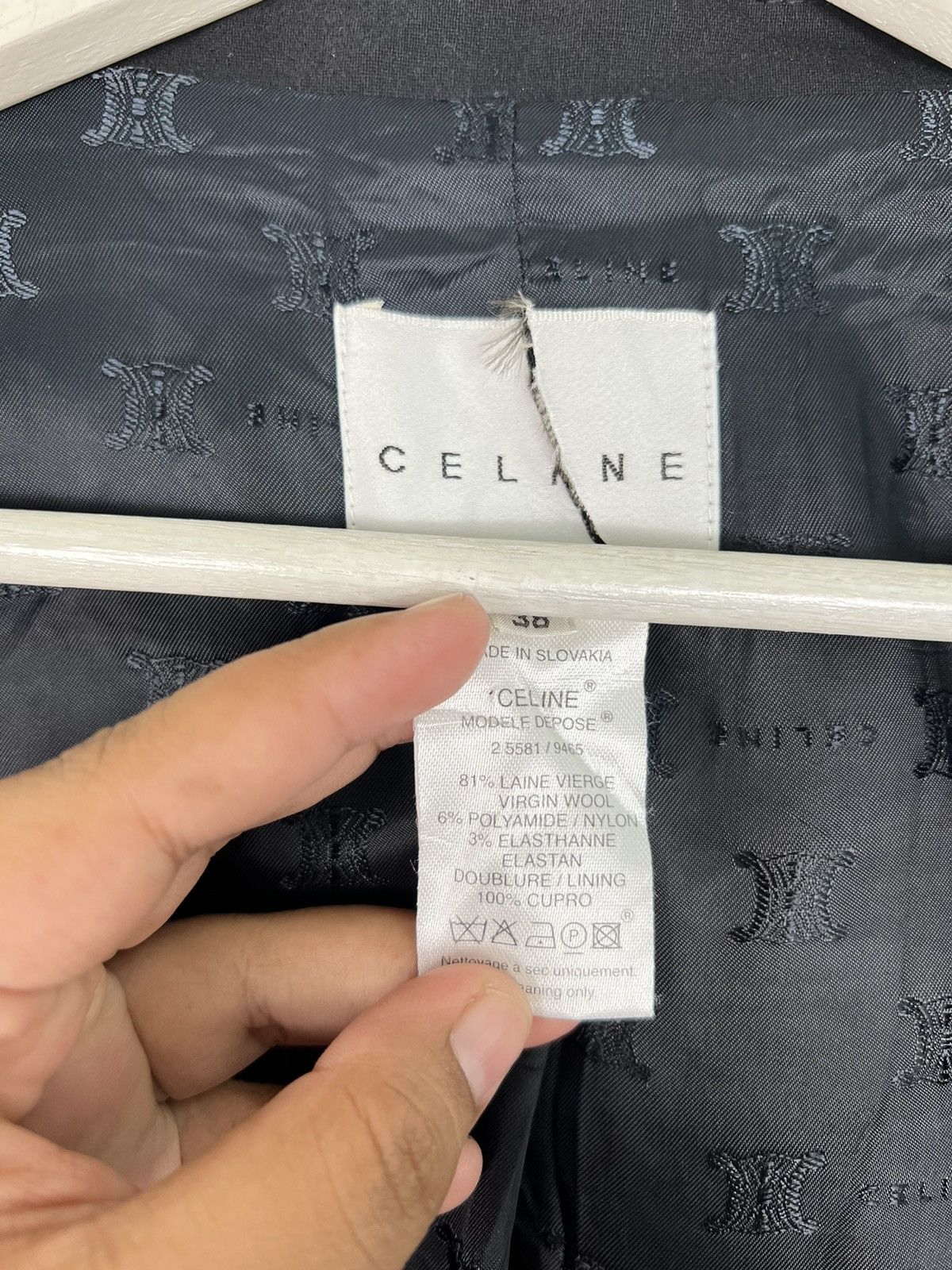 Celine 🔥 CELINE TAILOR JACKET MADE IN SLOVAKIA Size M / US 6-8 / IT 42-44 - 10 Thumbnail