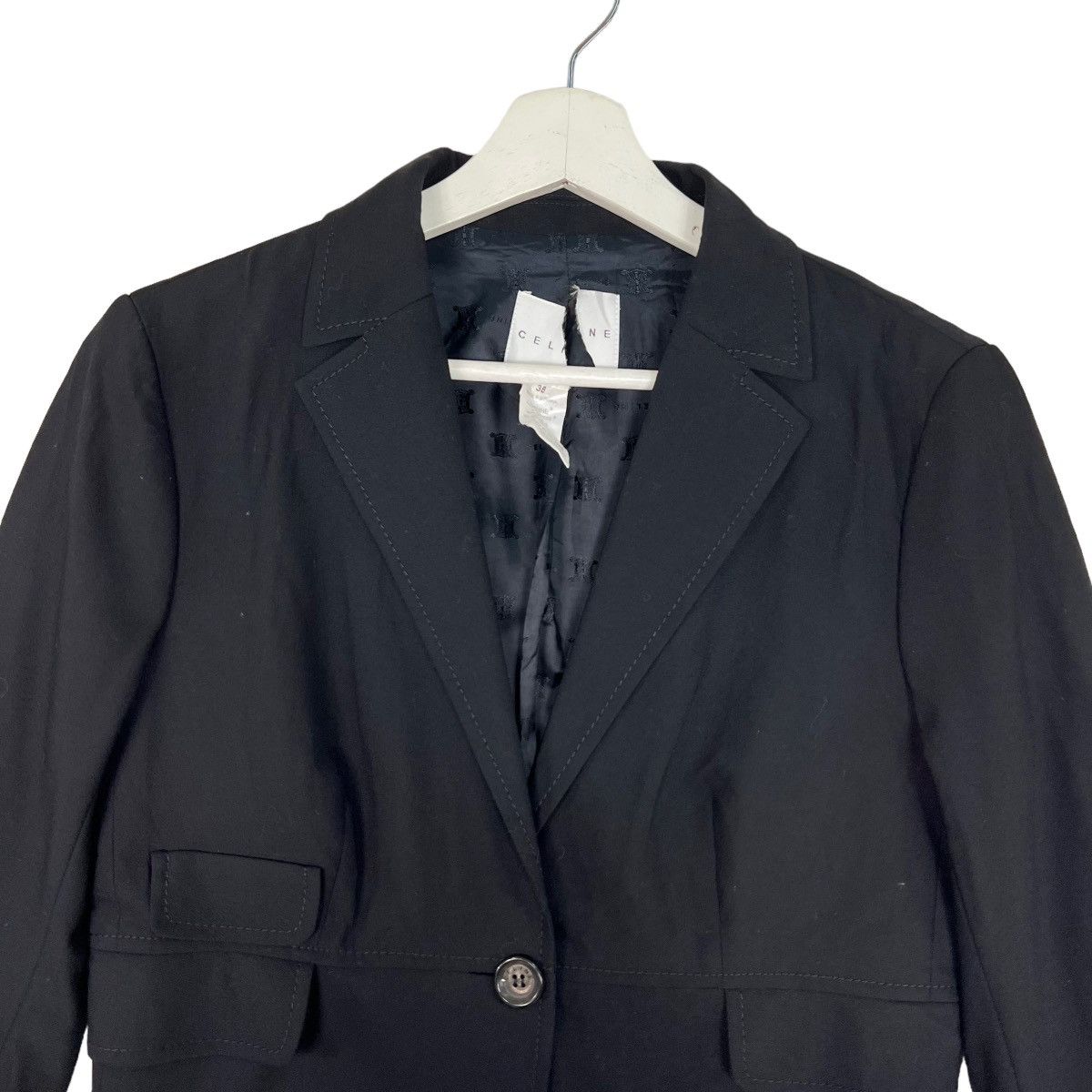 Celine 🔥 CELINE TAILOR JACKET MADE IN SLOVAKIA Size M / US 6-8 / IT 42-44 - 3 Thumbnail