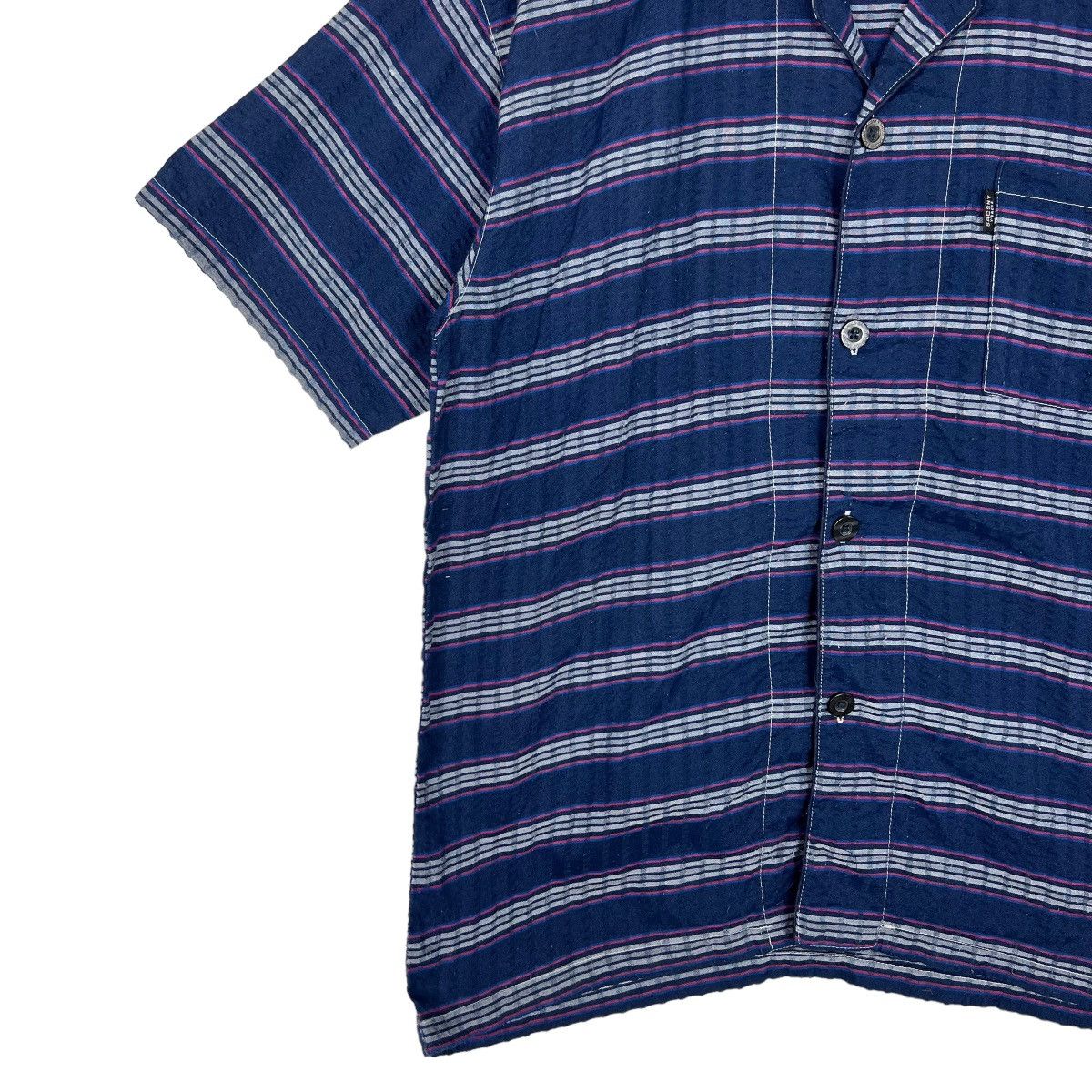 Yohji Yamamoto 🔥 Y'SACCS YOHJI YAMAMOTO STRIPE SHIRTS Size US L / EU 52-54 / 3 - 4 Thumbnail
