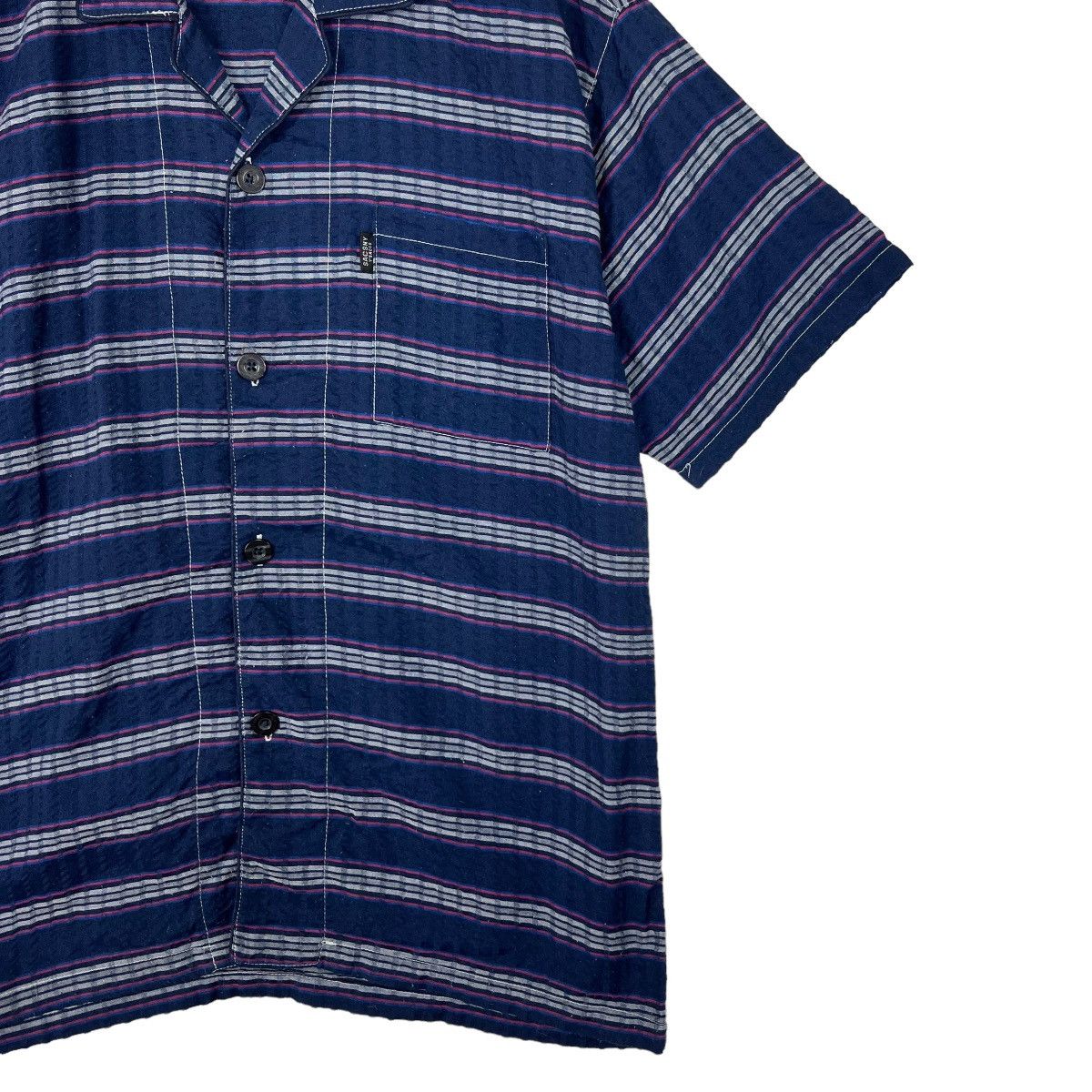 Yohji Yamamoto 🔥 Y'SACCS YOHJI YAMAMOTO STRIPE SHIRTS Size US L / EU 52-54 / 3 - 5 Thumbnail