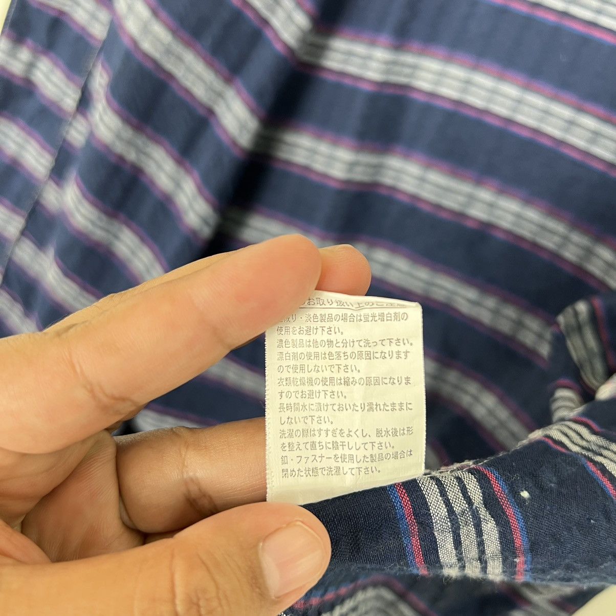 Yohji Yamamoto 🔥 Y'SACCS YOHJI YAMAMOTO STRIPE SHIRTS Size US L / EU 52-54 / 3 - 10 Thumbnail