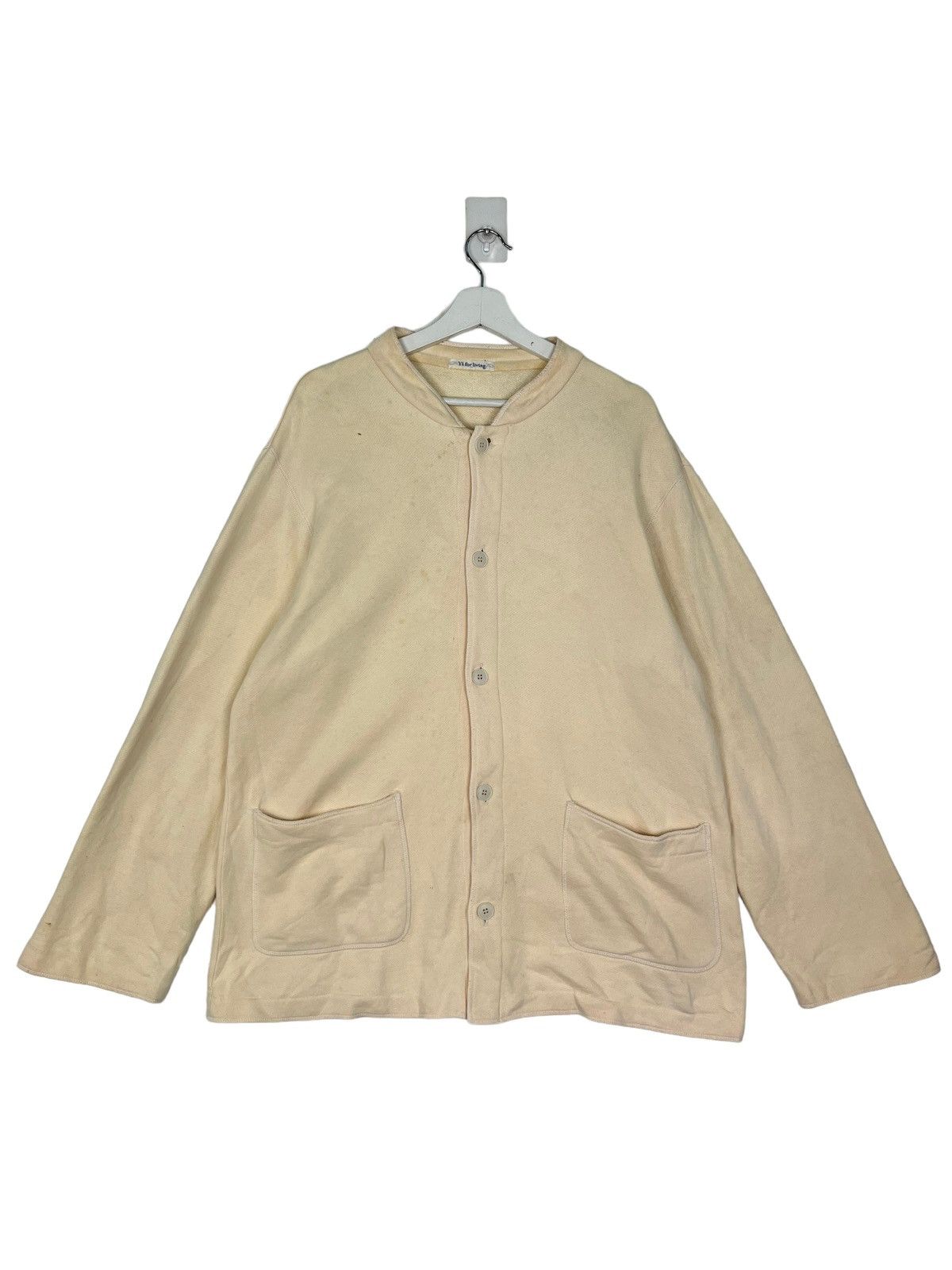 Yohji Yamamoto 🔥 Y's FOR LIVING YOHJI YAMAMOTO MANDARIN COLAR CARDIGAN Size US L / EU 52-54 / 3 - 7 Thumbnail