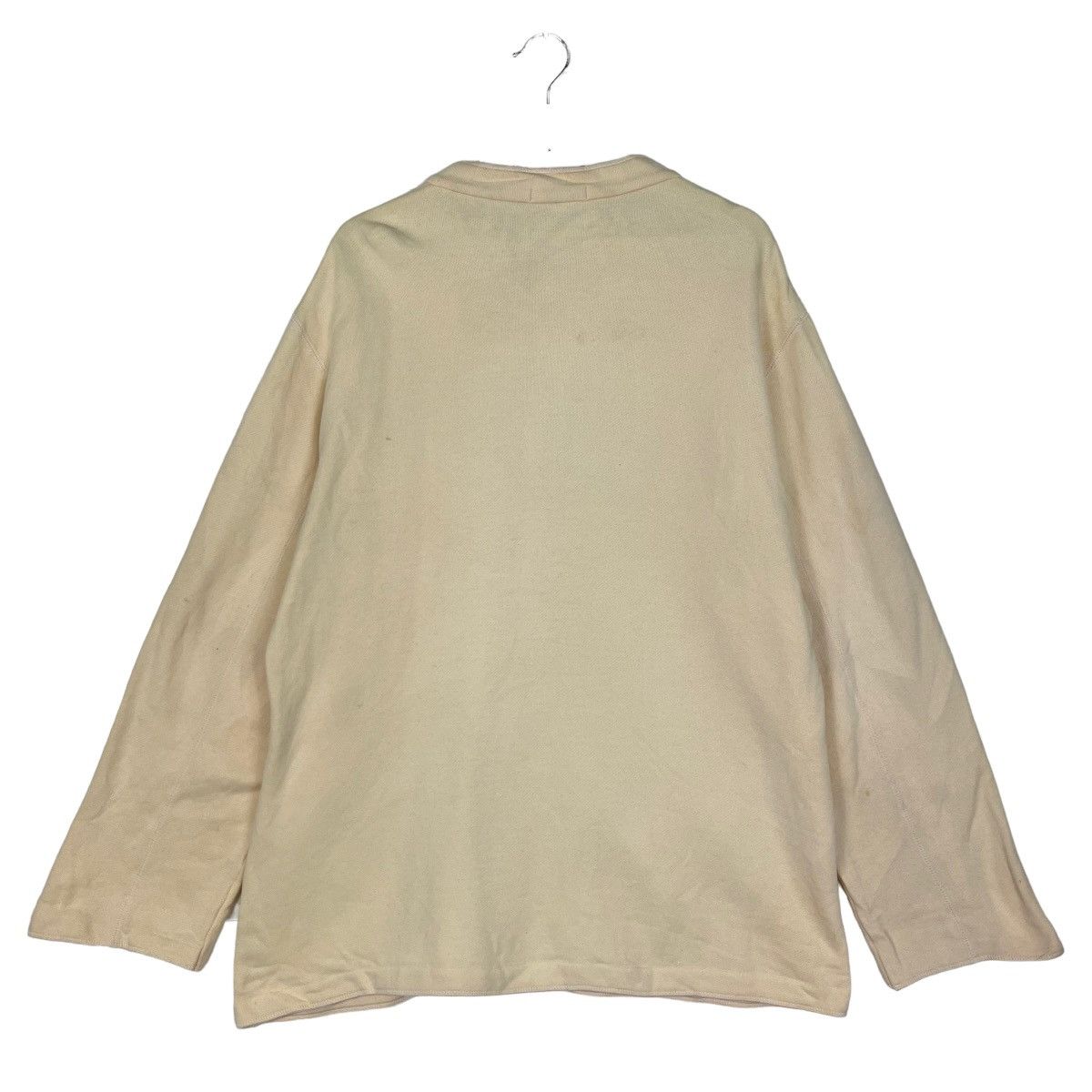 Yohji Yamamoto 🔥 Y's FOR LIVING YOHJI YAMAMOTO MANDARIN COLAR CARDIGAN Size US L / EU 52-54 / 3 - 9 Thumbnail