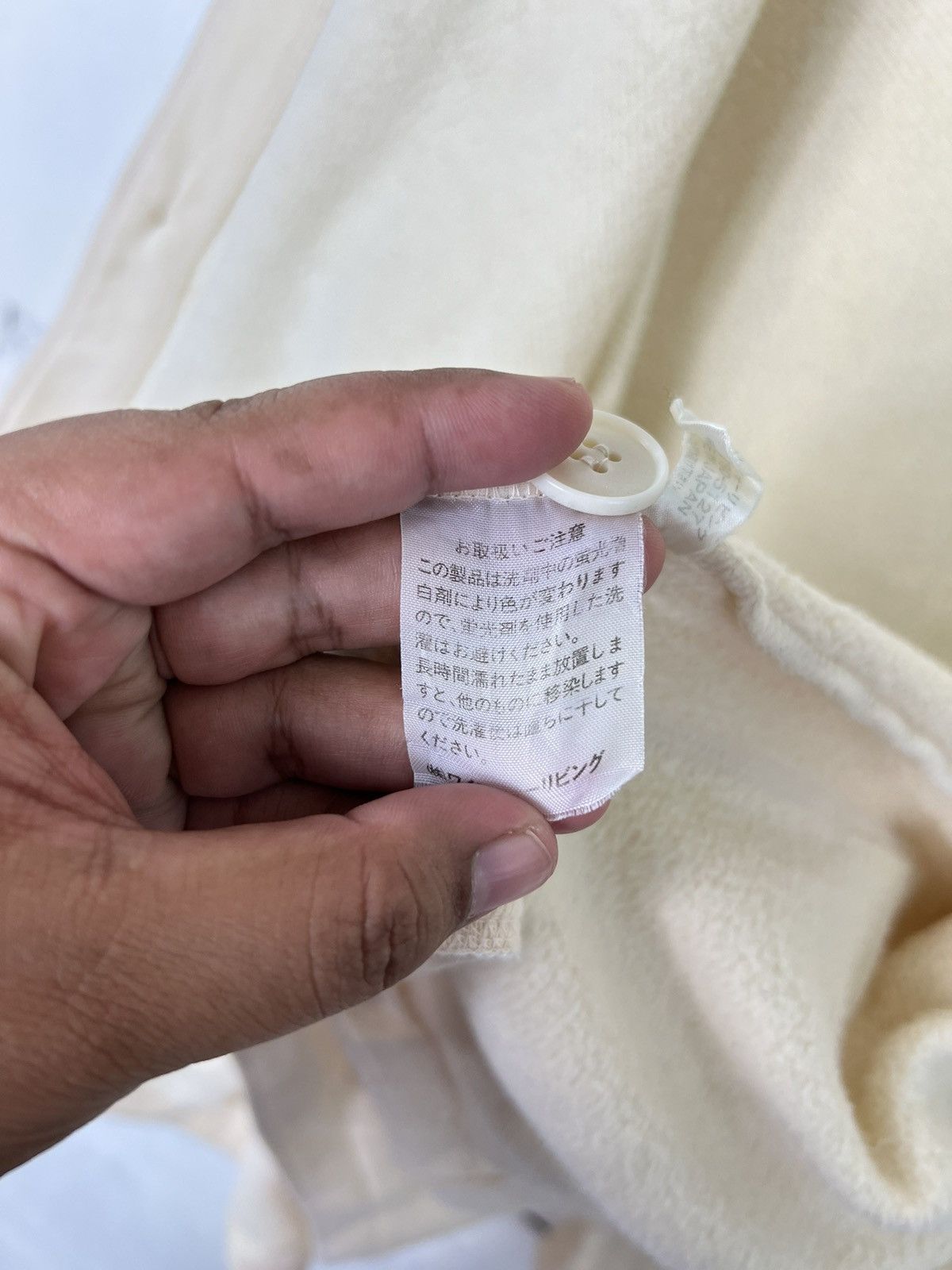 Yohji Yamamoto 🔥 Y's FOR LIVING YOHJI YAMAMOTO MANDARIN COLAR CARDIGAN Size US L / EU 52-54 / 3 - 12 Thumbnail