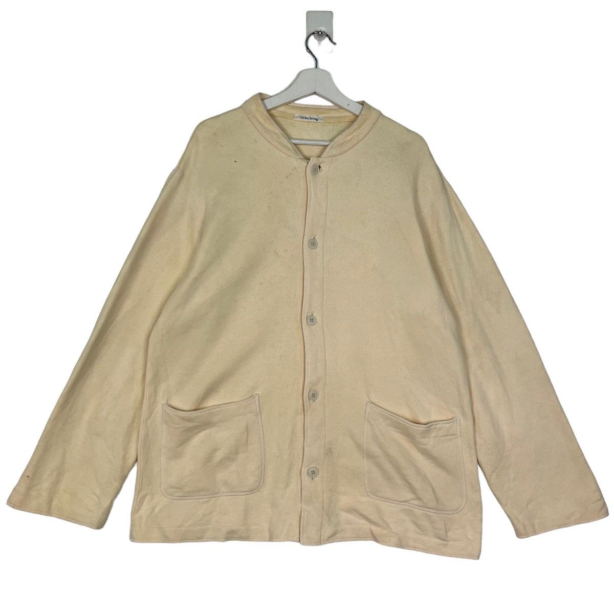 Yohji Yamamoto 🔥 Y's FOR LIVING YOHJI YAMAMOTO MANDARIN COLAR CARDIGAN Size US L / EU 52-54 / 3 - 2 Thumbnail
