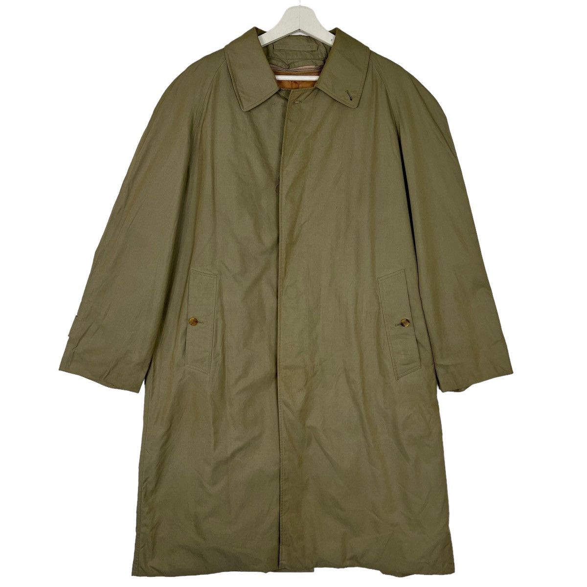 Burberry 🔥 80s 90s BURBERRY TRENCHCOAT MADE IN ENGLAND Size US M / EU 48-50 / 2 - 2 Thumbnail