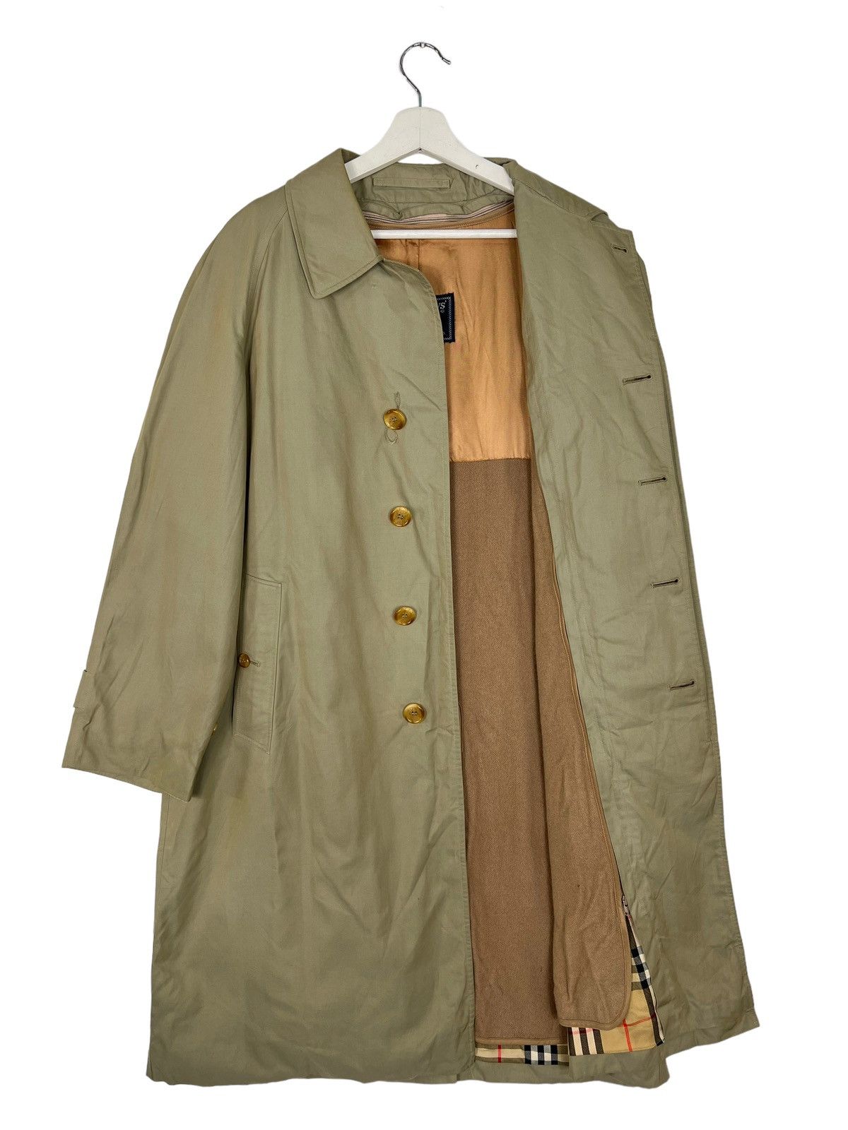 Burberry 🔥 80s 90s BURBERRY TRENCHCOAT MADE IN ENGLAND Size US M / EU 48-50 / 2 - 1 Thumbnail