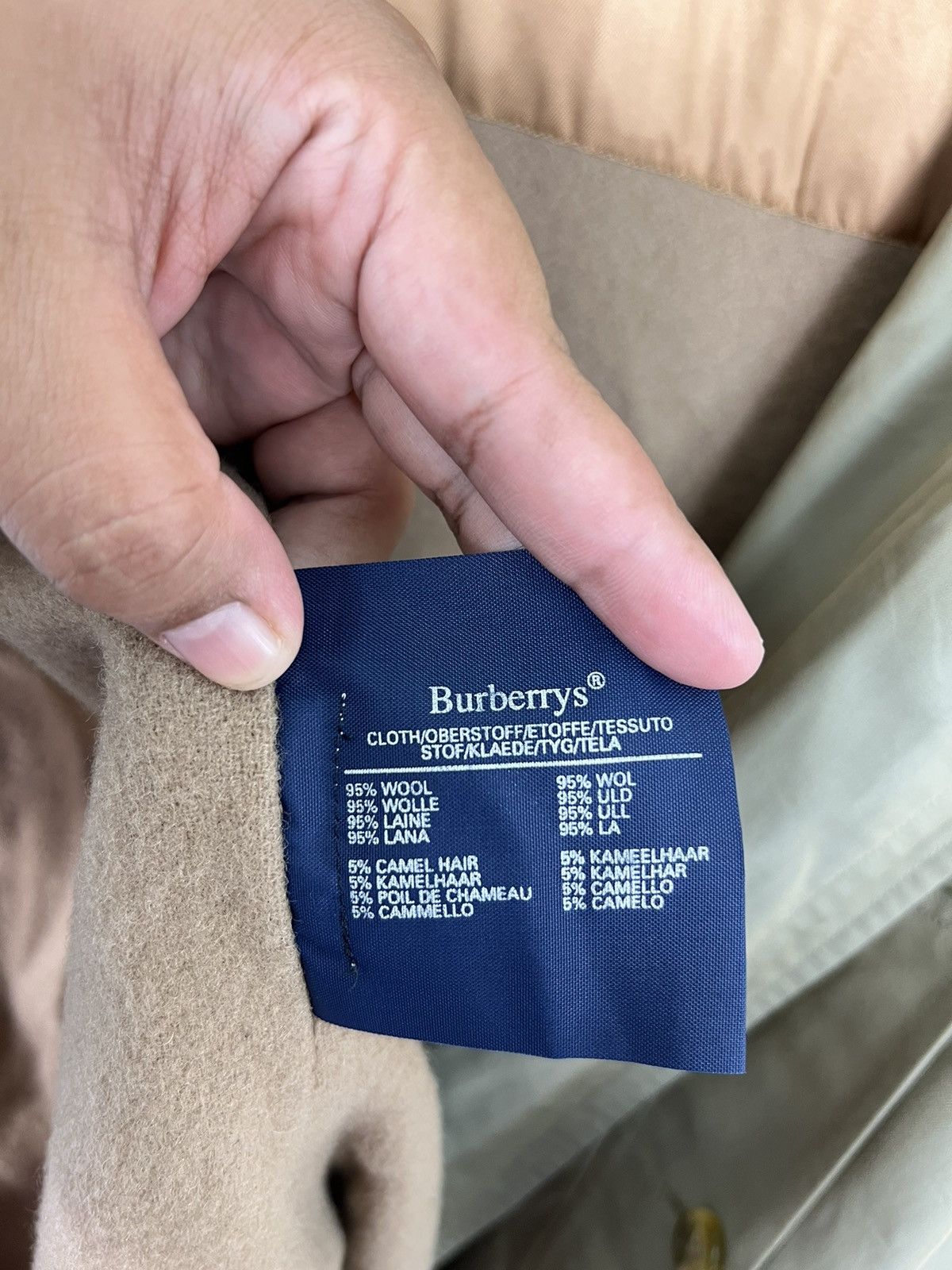 Burberry 🔥 80s 90s BURBERRY TRENCHCOAT MADE IN ENGLAND Size US M / EU 48-50 / 2 - 13 Thumbnail