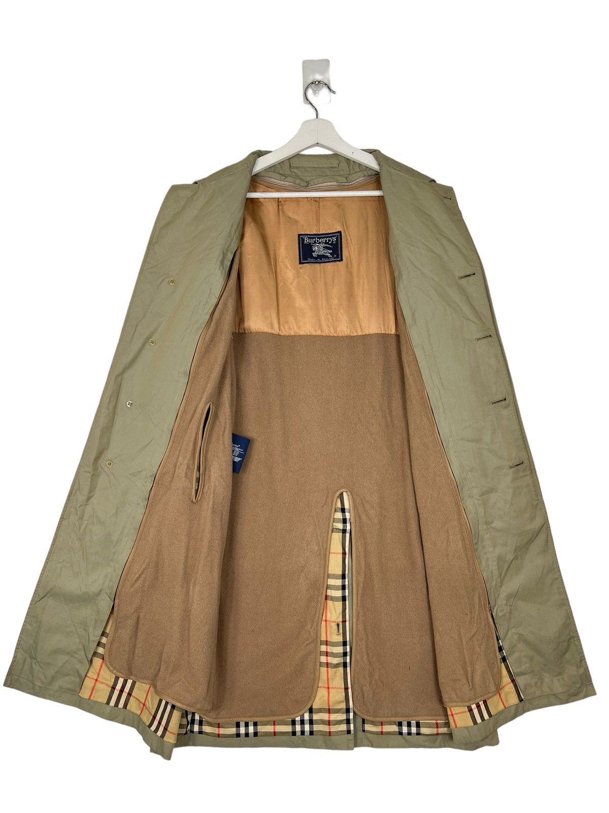 Burberry 🔥 80s 90s BURBERRY TRENCHCOAT MADE IN ENGLAND Size US M / EU 48-50 / 2 - 6 Thumbnail