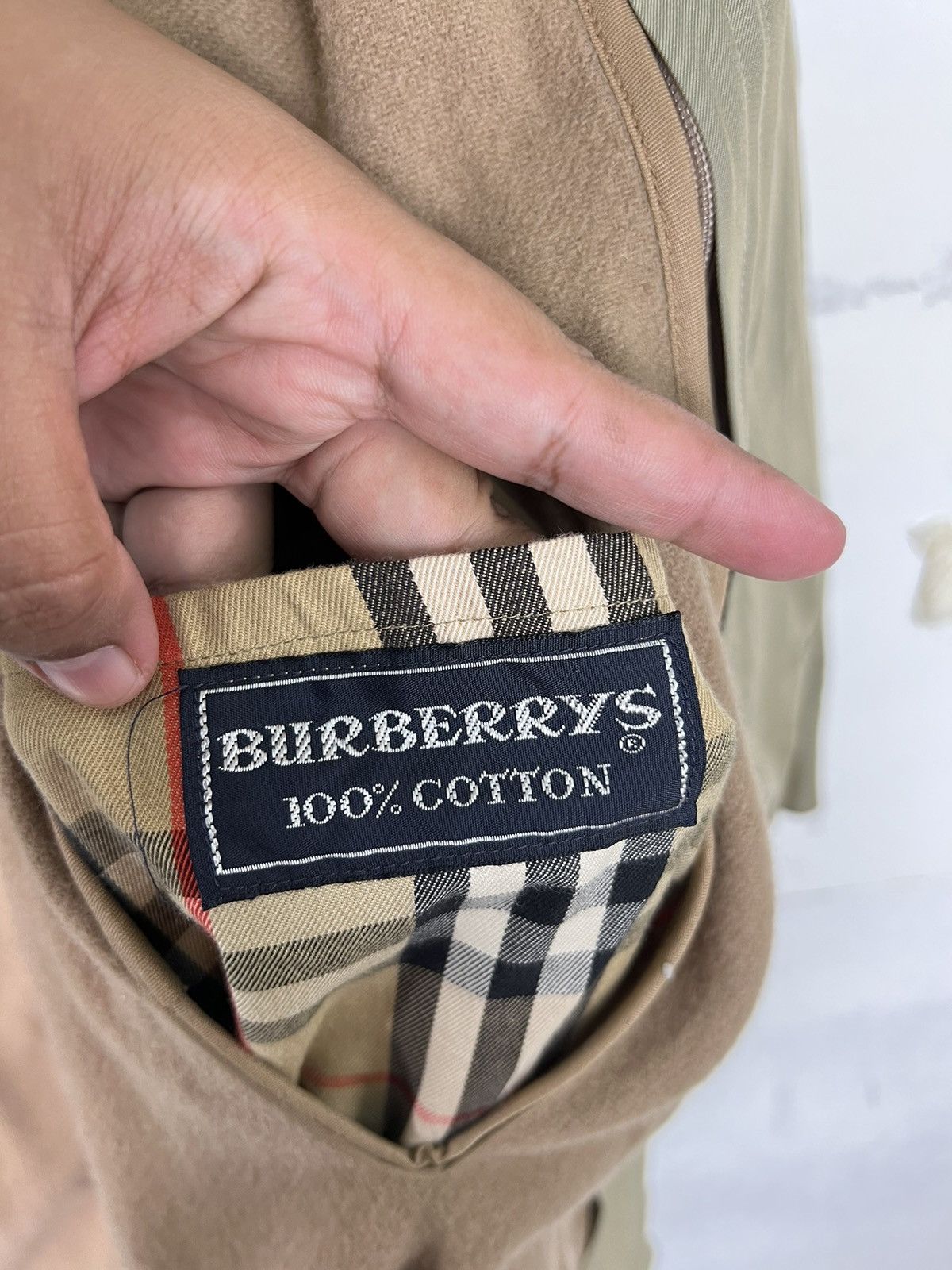 Burberry 🔥 80s 90s BURBERRY TRENCHCOAT MADE IN ENGLAND Size US M / EU 48-50 / 2 - 10 Thumbnail