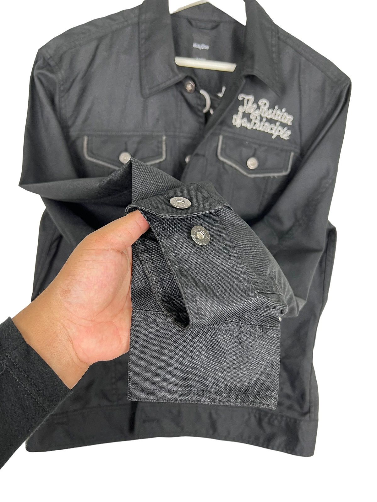Hysteric Glamour 🔥 CRAZY DEVIL COATED TRUCKER JACKET Size US L / EU 52-54 / 3 - 9 Thumbnail