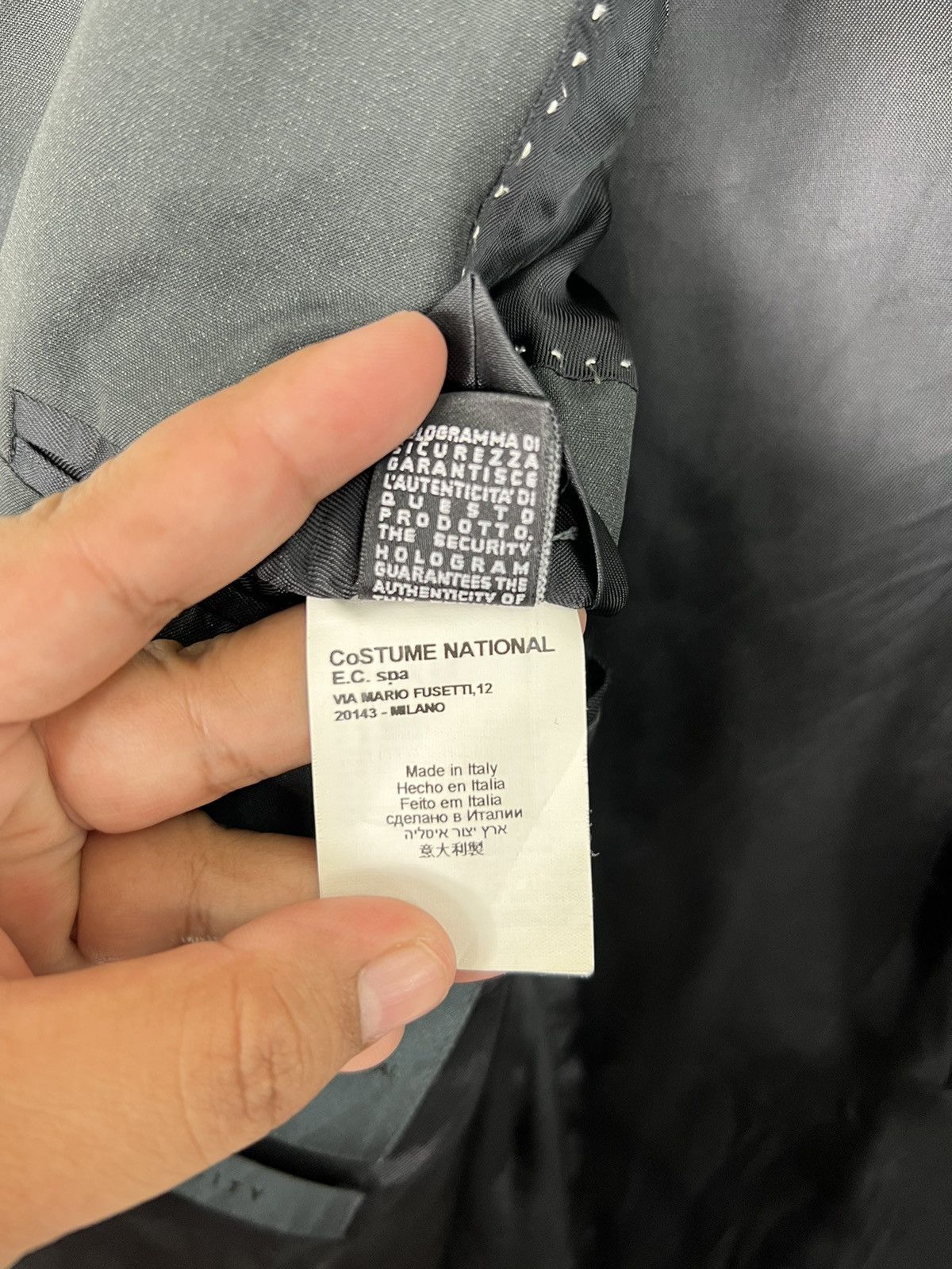 Costume National 🔥 Costume national blazer italy made Size US M / EU 48-50 / 2 - 12 Thumbnail