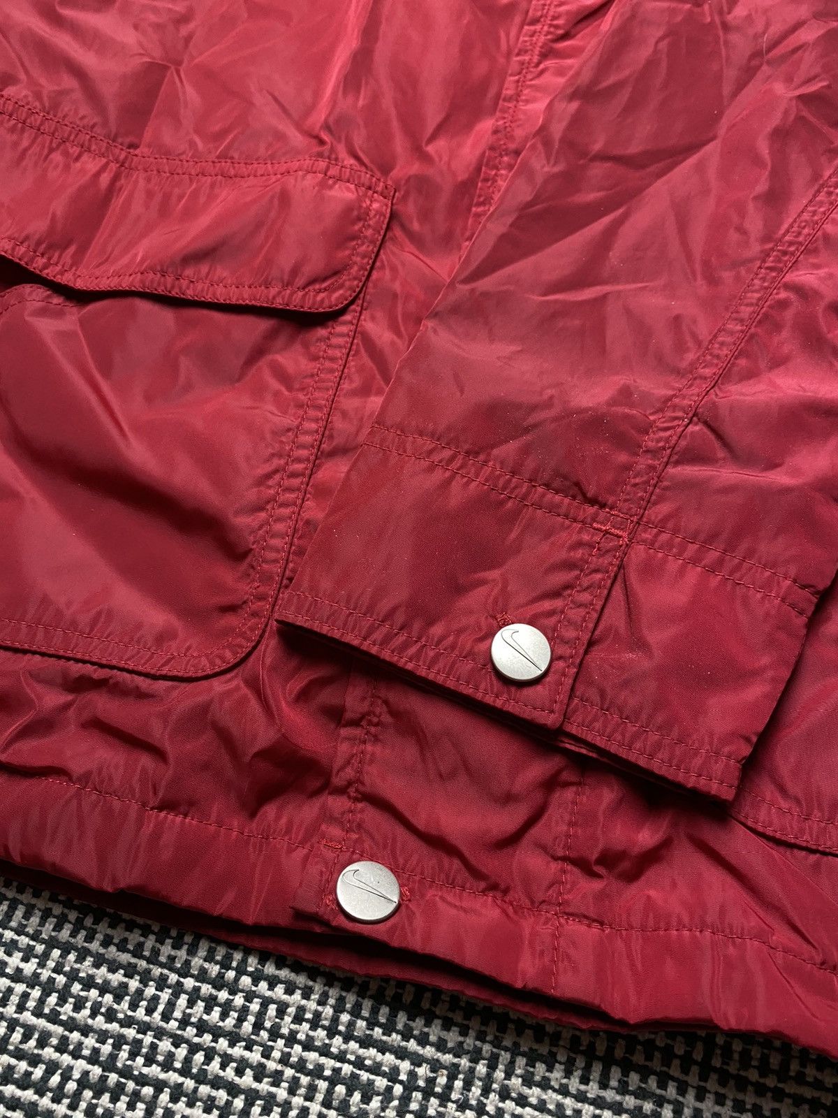 Nike × Vintage Nike vintage jacket big swoosh y2k Size US S / EU 44-46 / 1 - 6 Thumbnail