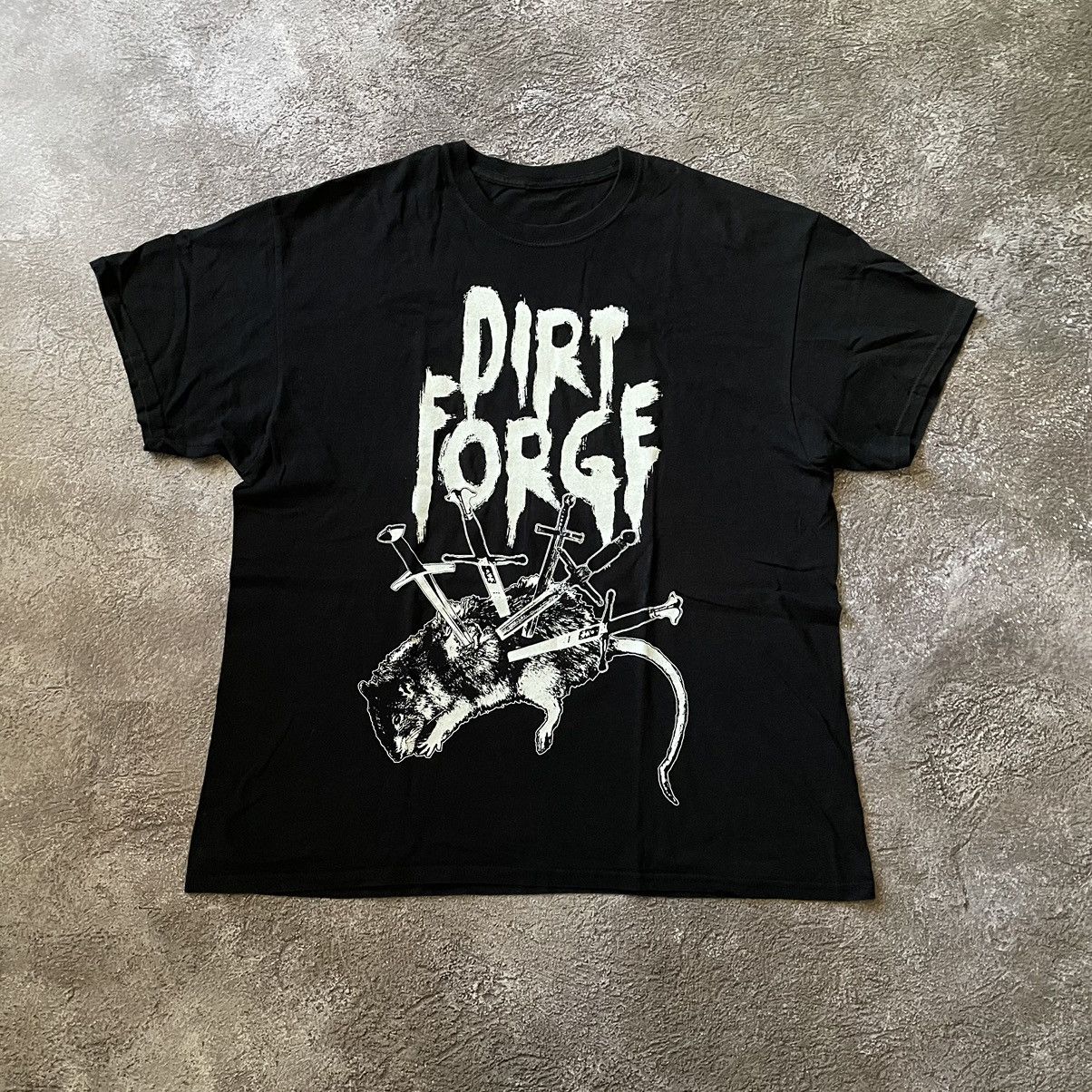Vintage Vintage Y2K Dirt Forge Graphic Tee Grunge Horror Punk Slim L Size US L / EU 52-54 / 3 - 2 Thumbnail