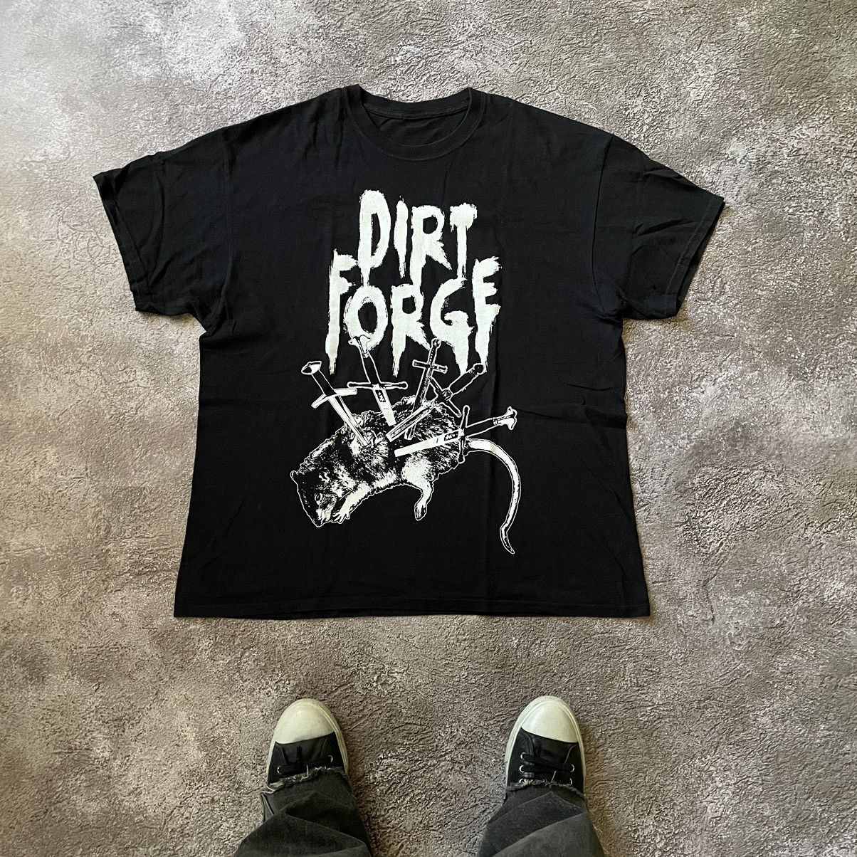 Vintage Vintage Y2K Dirt Forge Graphic Tee Grunge Horror Punk Slim L Size US L / EU 52-54 / 3 - 1 Thumbnail