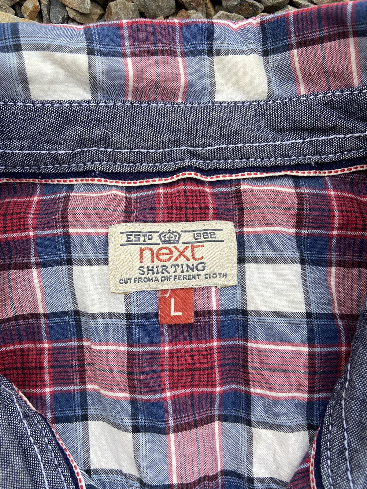 NEXT Next. Short sleeve shirt. Vintage. 1982 Size US L / EU 52-54 / 3 - 6 Thumbnail