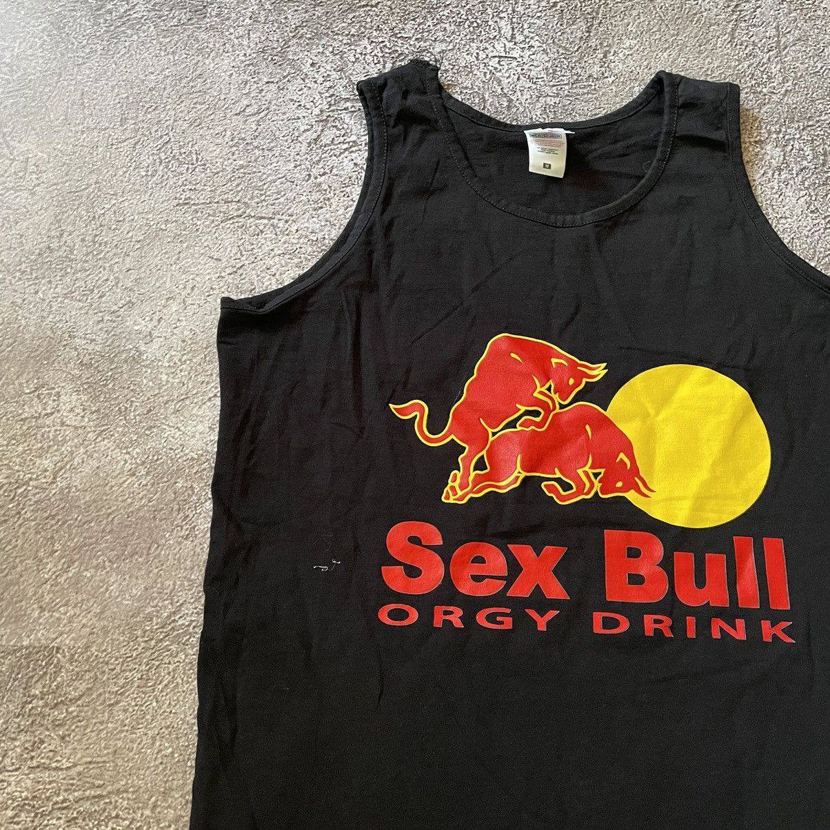 Vintage Vintage Y2K Sex Bull Graphic Tee Skate Streetwear Black M Size US M / EU 48-50 / 2 - 4 Thumbnail