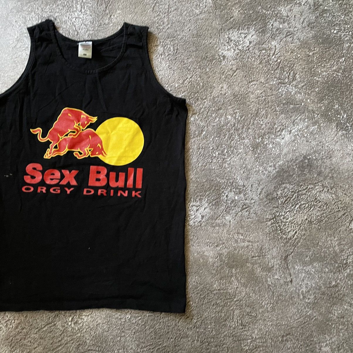 Vintage Vintage Y2K Sex Bull Graphic Tee Skate Streetwear Black M Size US M / EU 48-50 / 2 - 3 Thumbnail