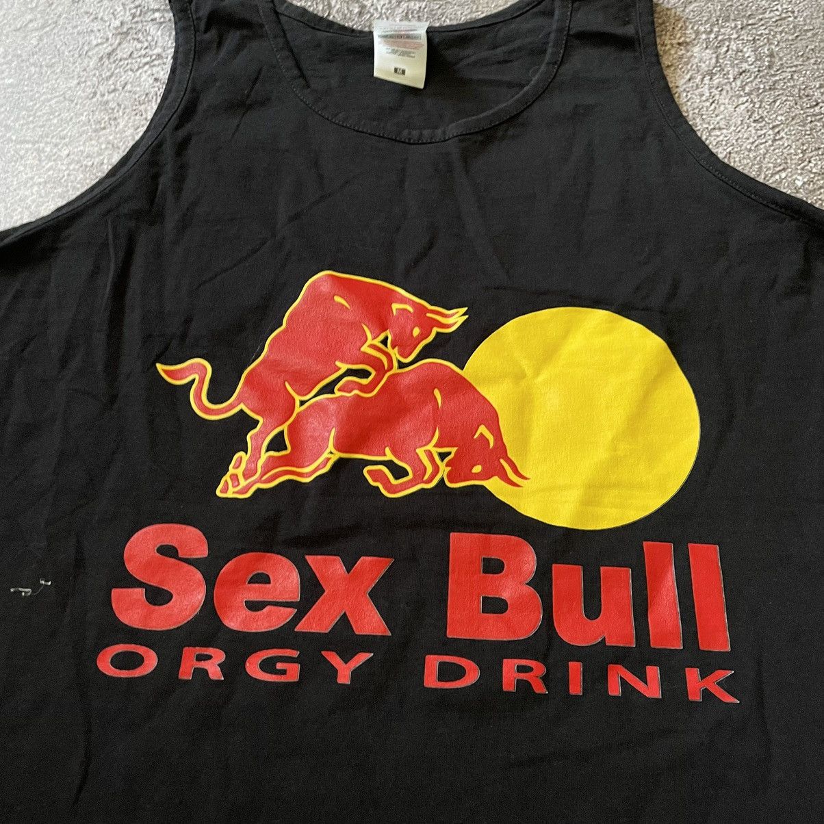 Vintage Vintage Y2K Sex Bull Graphic Tee Skate Streetwear Black M Size US M / EU 48-50 / 2 - 5 Thumbnail