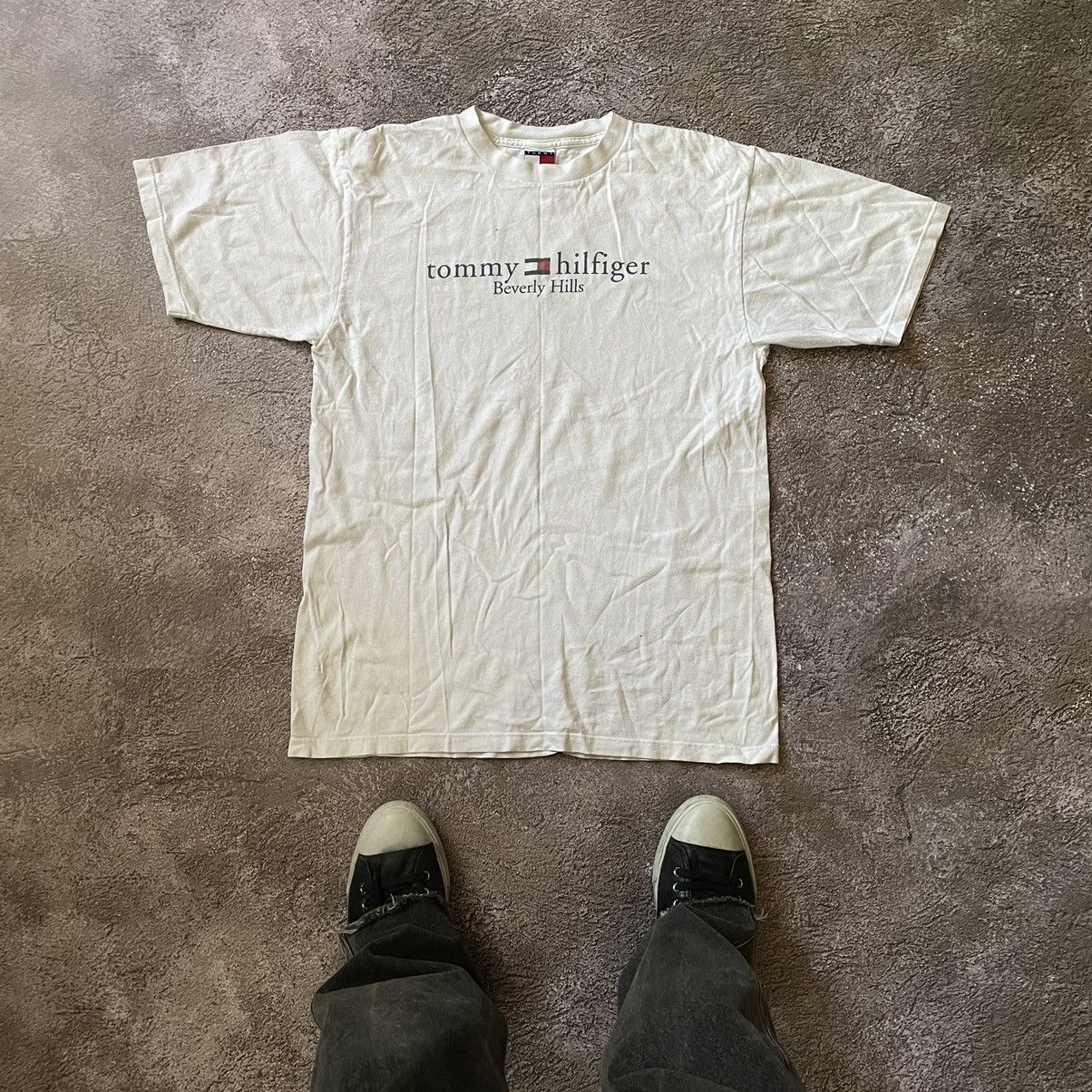 Tommy Hilfiger Vintage 90s RARE Tommy Hilfiger Beverly Hills Buymypiece Y2k Size US XL / EU 56 / 4 - 1 Thumbnail