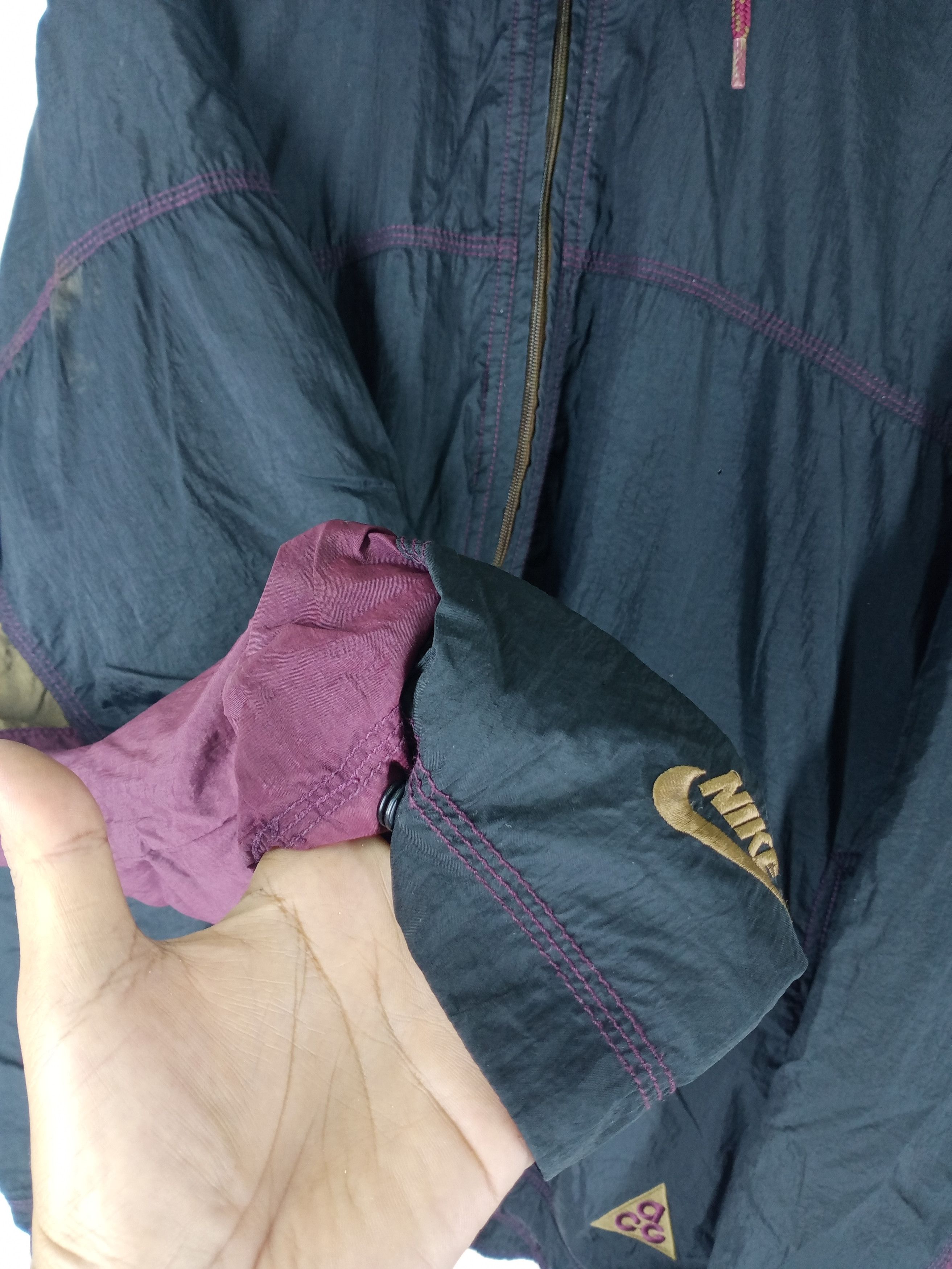 Nike ACG Rare Vintage 90s Nike ACG Anorak Half Zipper Jacket Size US L / EU 52-54 / 3 - 6 Thumbnail