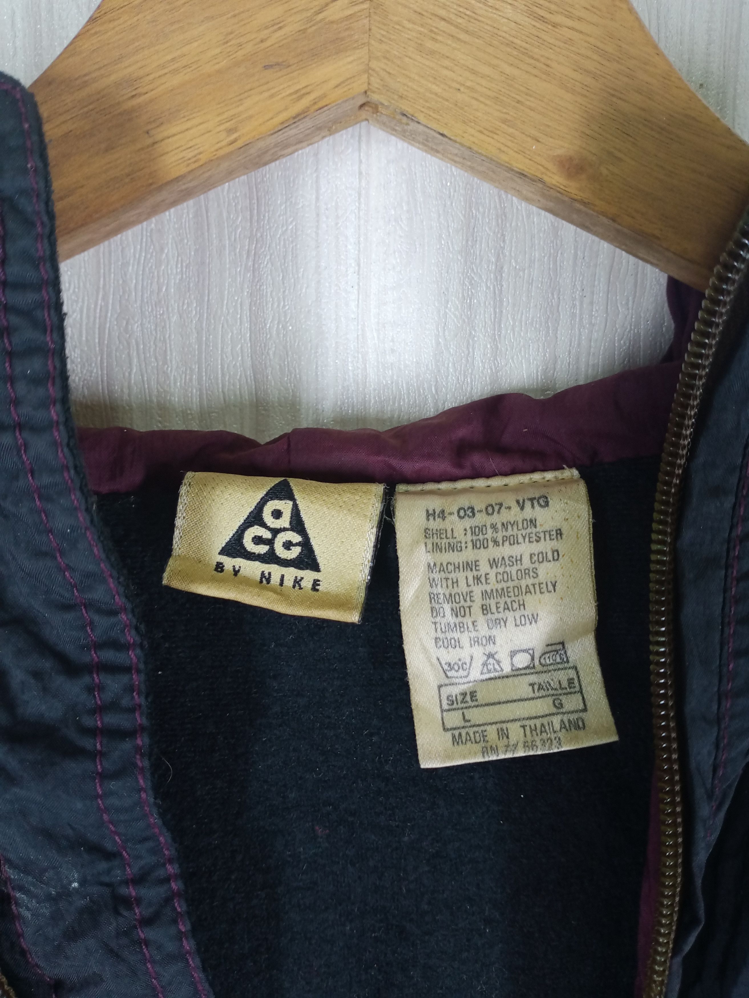 Nike ACG Rare Vintage 90s Nike ACG Anorak Half Zipper Jacket Size US L / EU 52-54 / 3 - 8 Thumbnail
